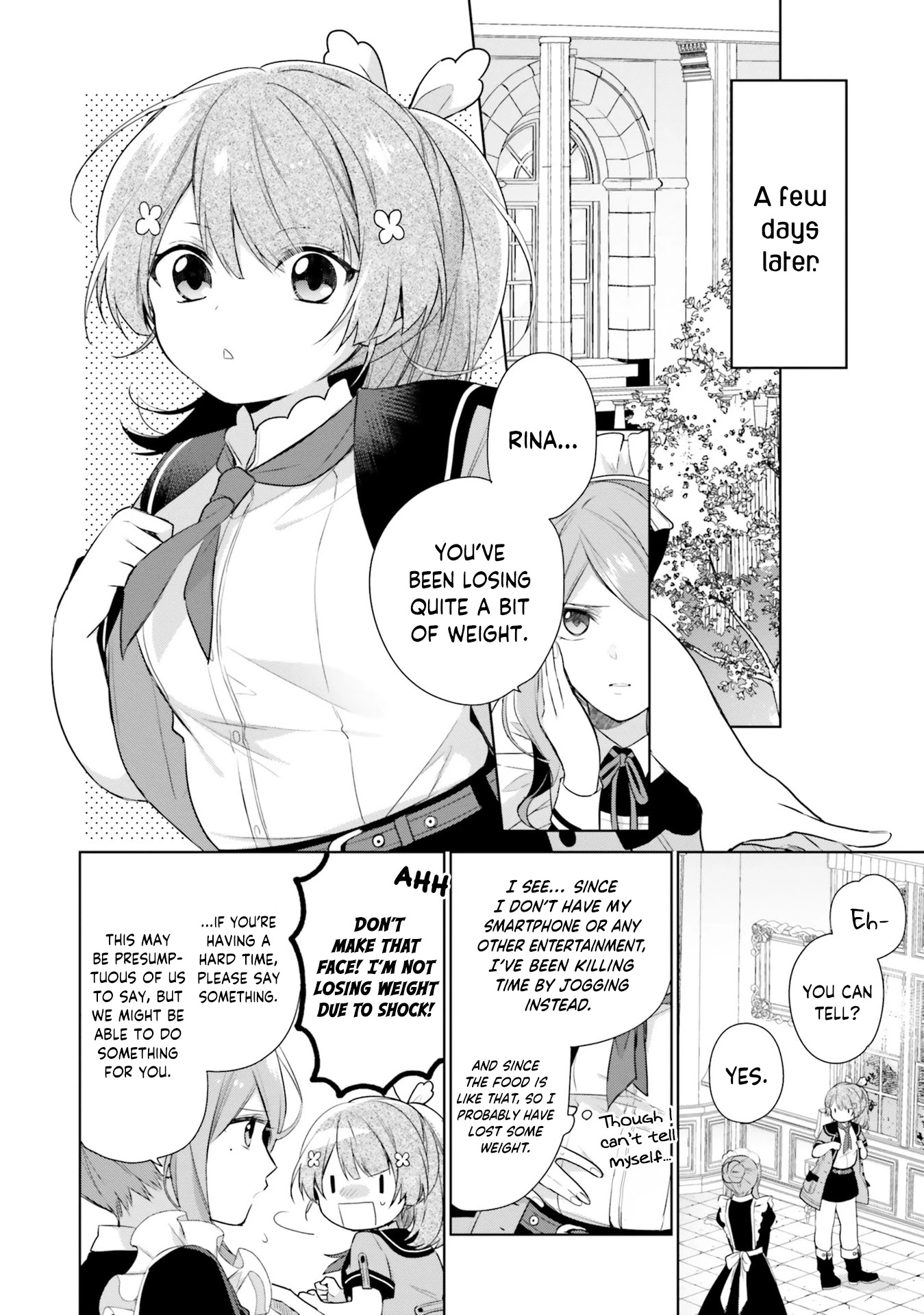 I'm Not the Saint, so I'll Just Leisurely Make Food at the Royal Palace chapter 2 page 14