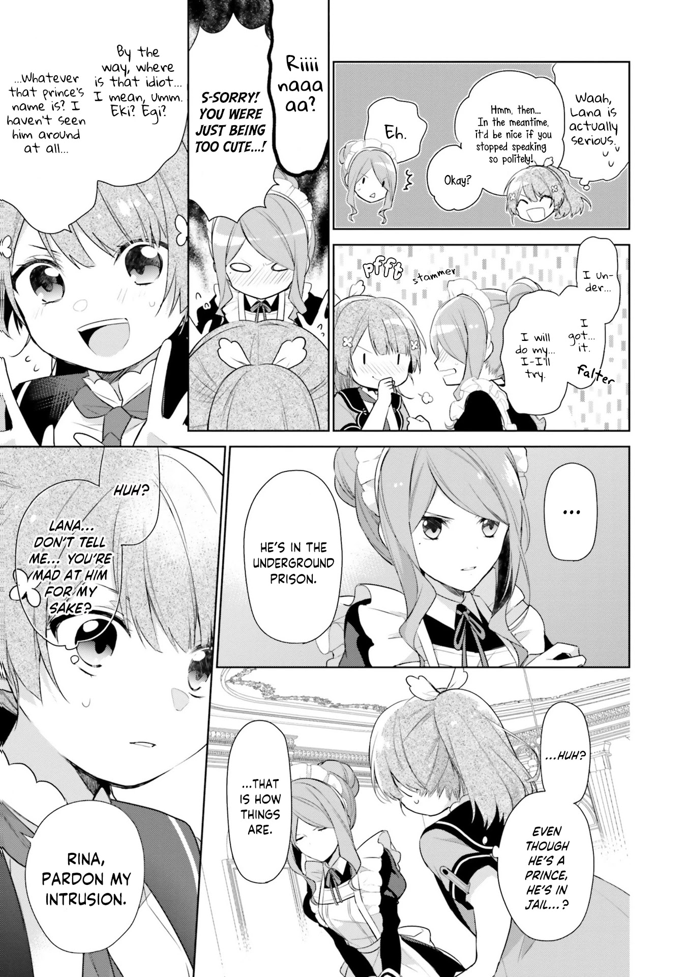 I'm Not the Saint, so I'll Just Leisurely Make Food at the Royal Palace chapter 2 page 15