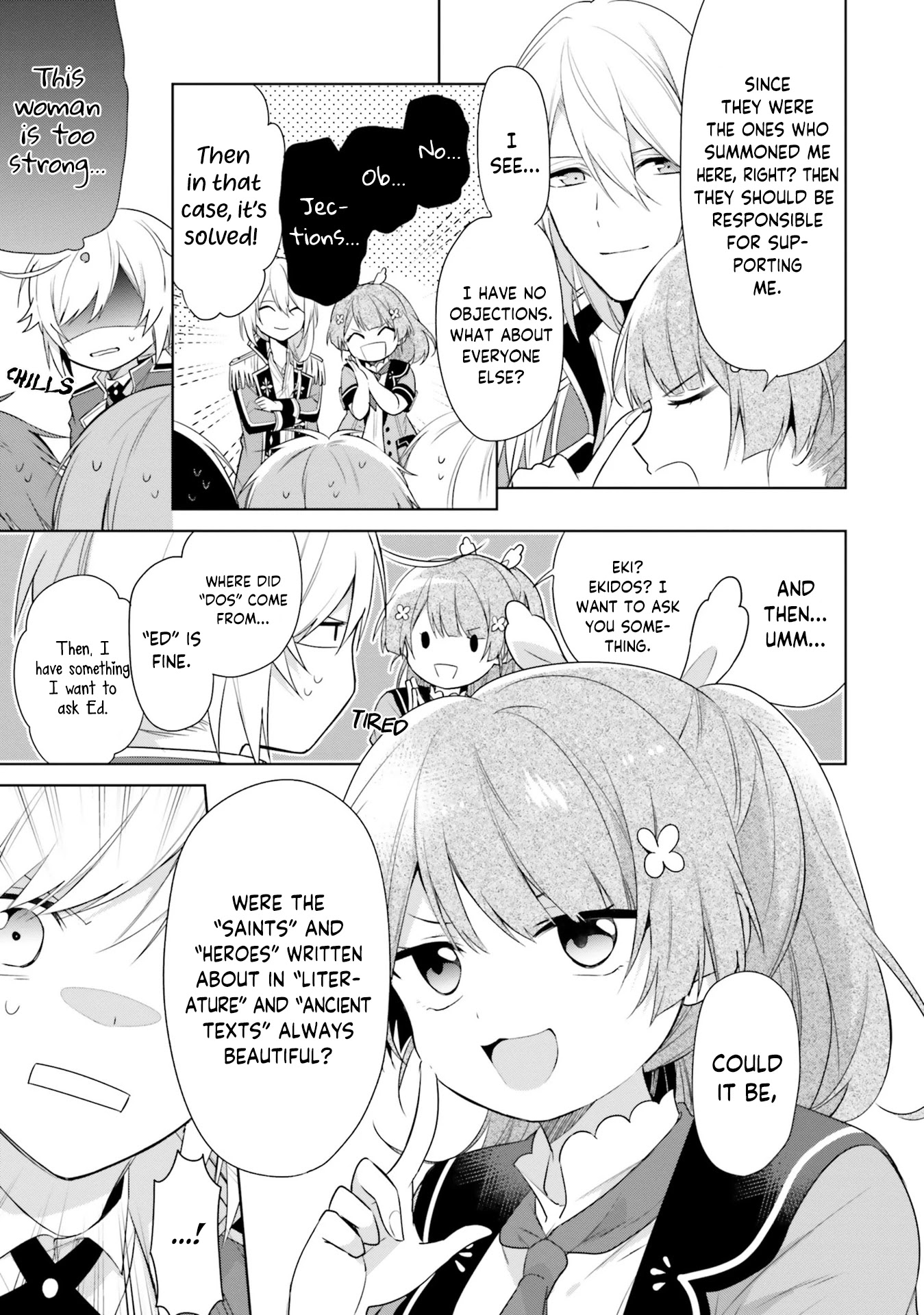 I'm Not the Saint, so I'll Just Leisurely Make Food at the Royal Palace chapter 2 page 21