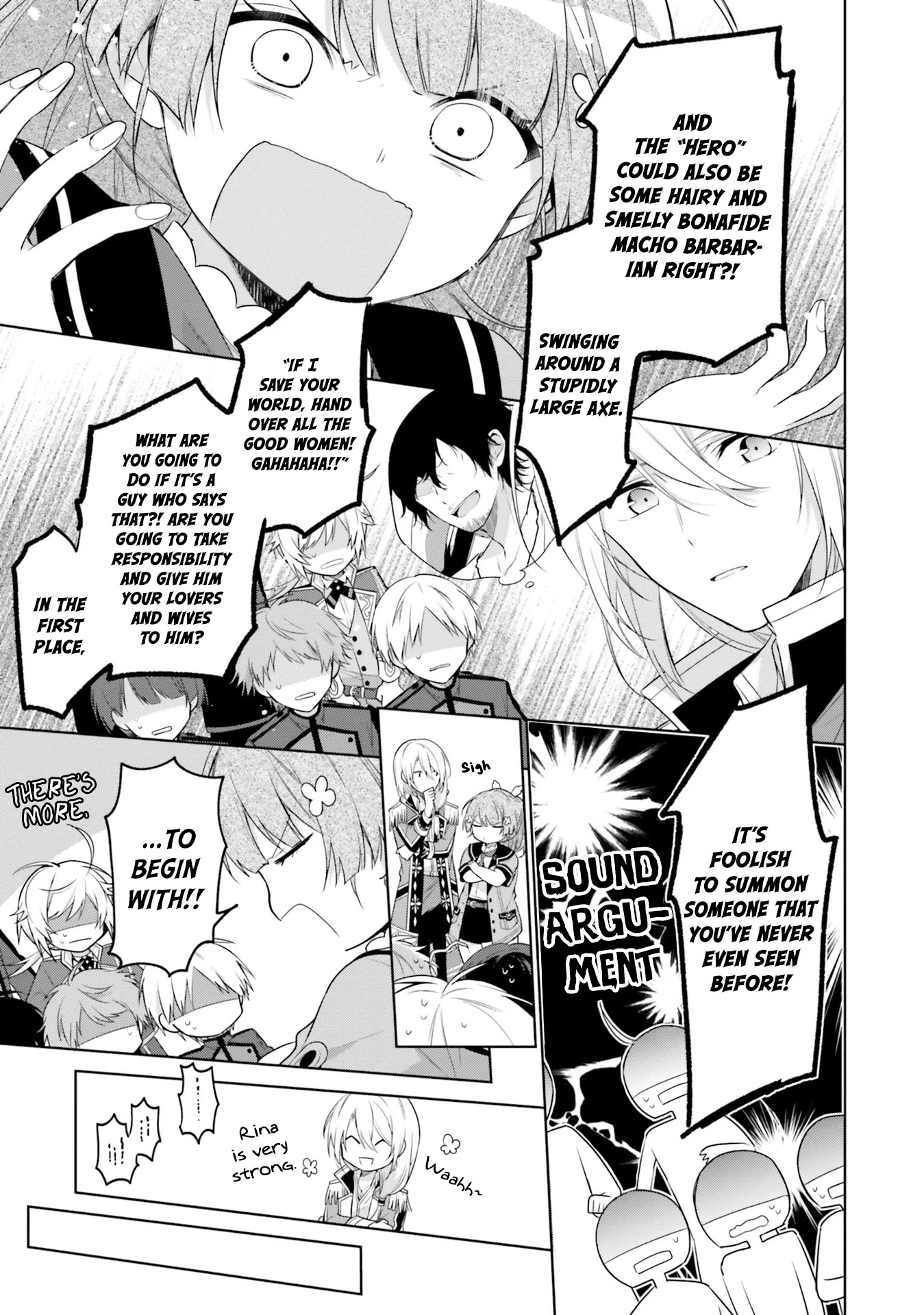 I'm Not the Saint, so I'll Just Leisurely Make Food at the Royal Palace chapter 2 page 23