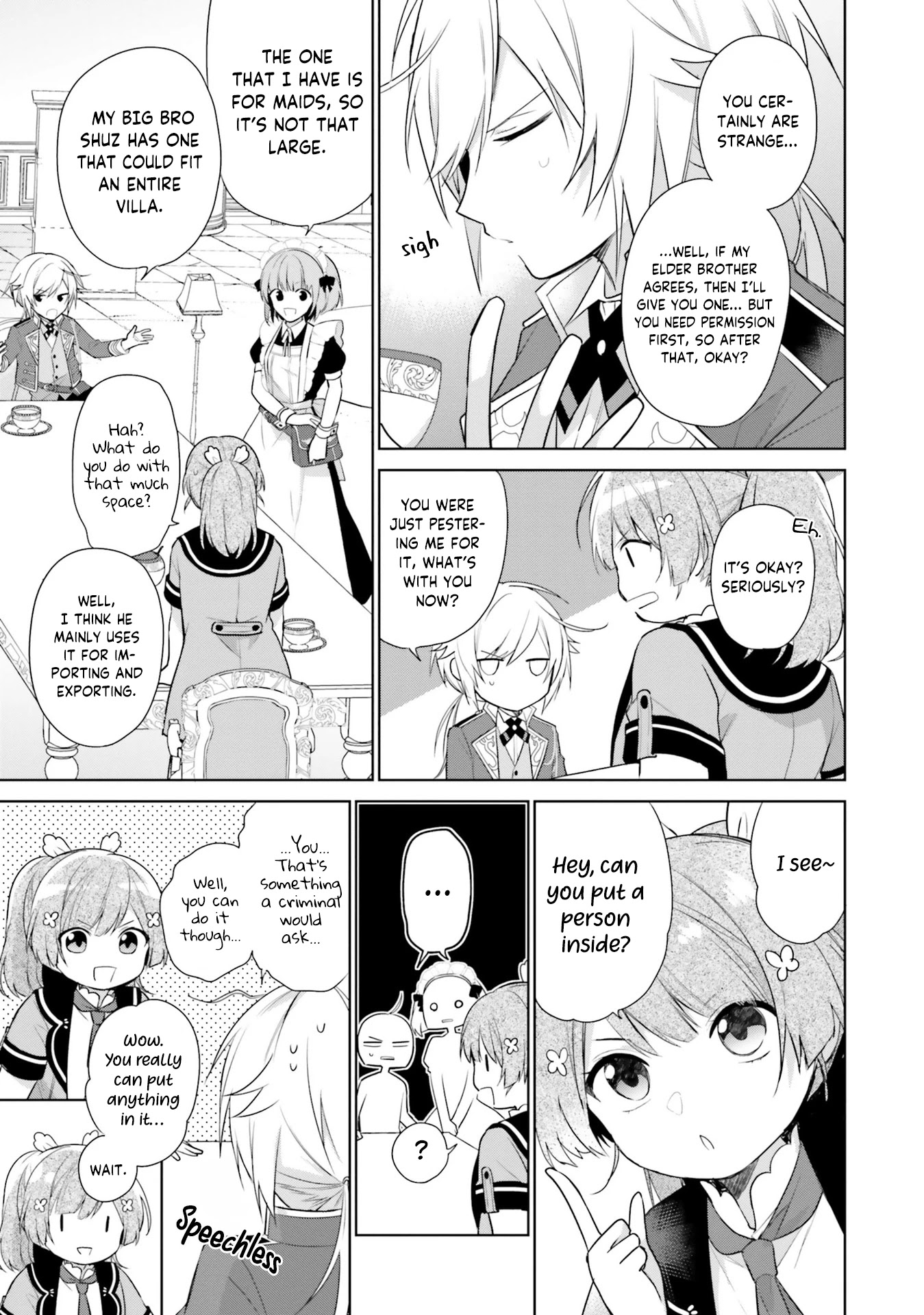 I'm Not the Saint, so I'll Just Leisurely Make Food at the Royal Palace chapter 2 page 27