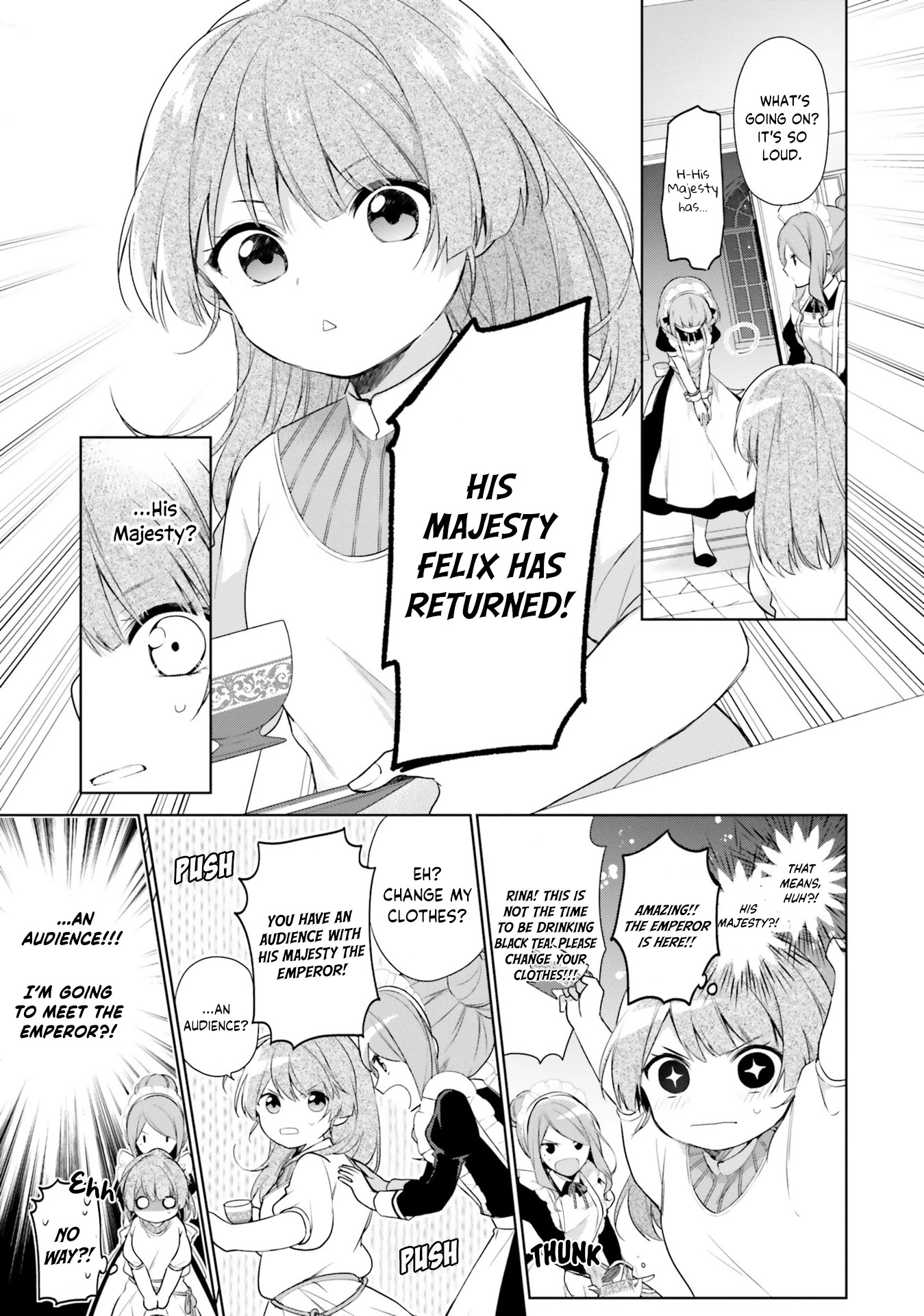 I'm Not the Saint, so I'll Just Leisurely Make Food at the Royal Palace chapter 2 page 3