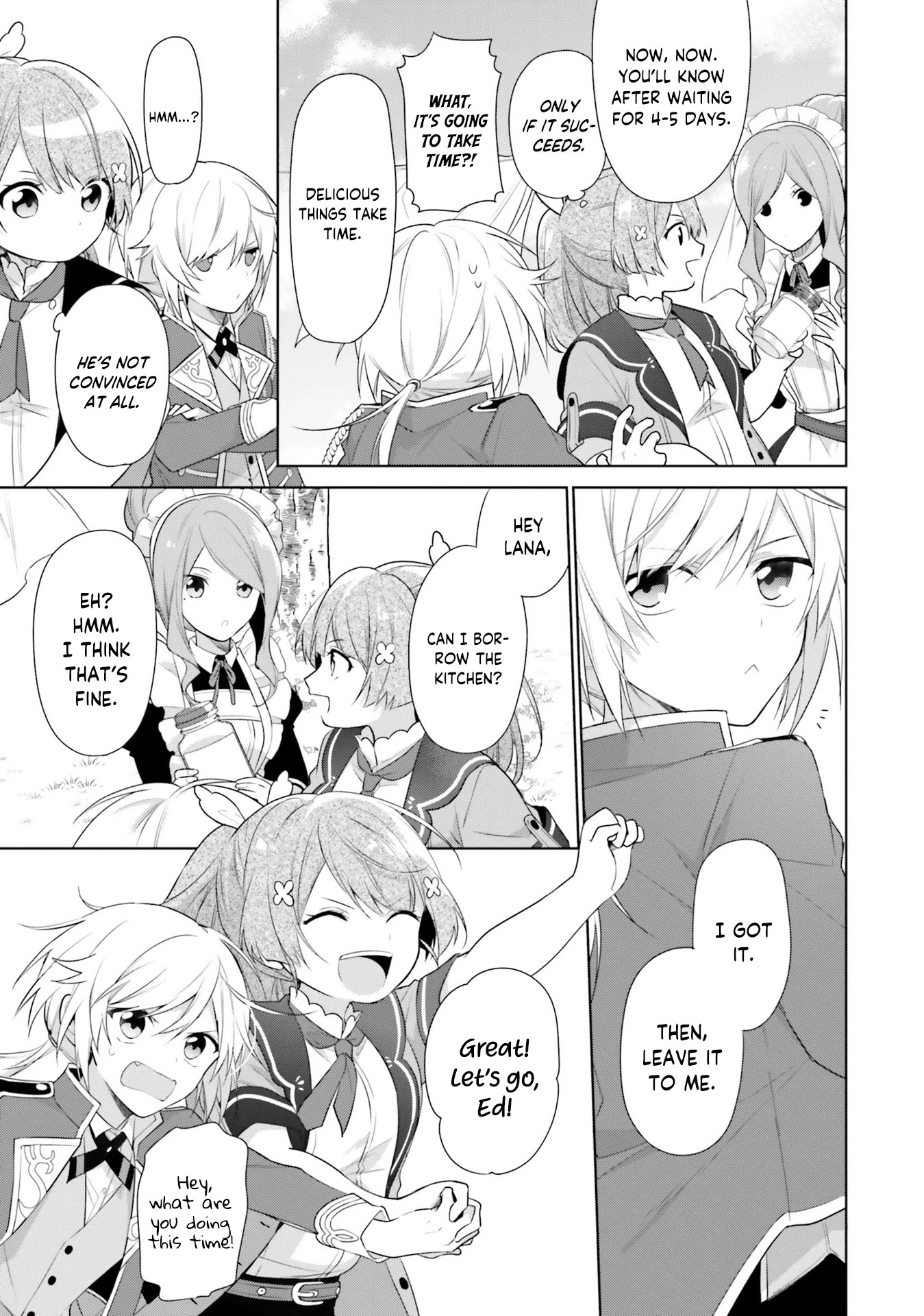 I'm Not the Saint, so I'll Just Leisurely Make Food at the Royal Palace chapter 2 page 33