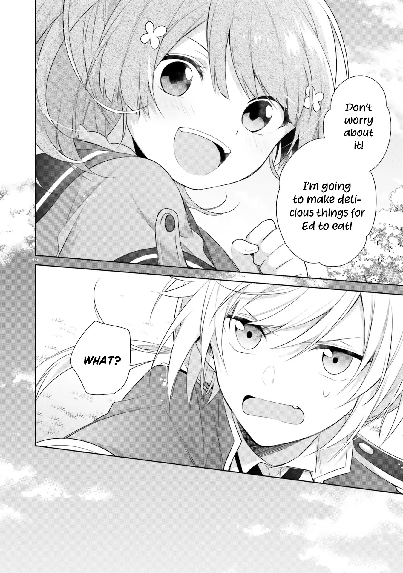 I'm Not the Saint, so I'll Just Leisurely Make Food at the Royal Palace chapter 2 page 34