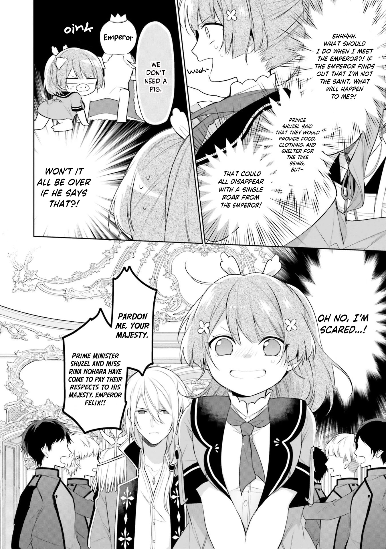 I'm Not the Saint, so I'll Just Leisurely Make Food at the Royal Palace chapter 2 page 4