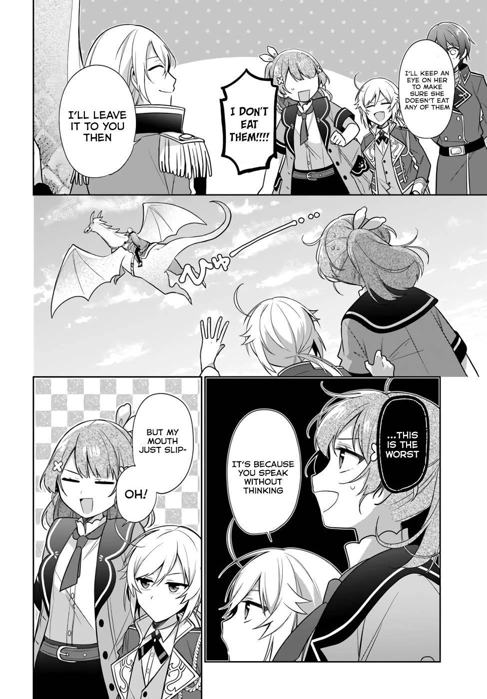 I'm Not the Saint, so I'll Just Leisurely Make Food at the Royal Palace chapter 21 page 22