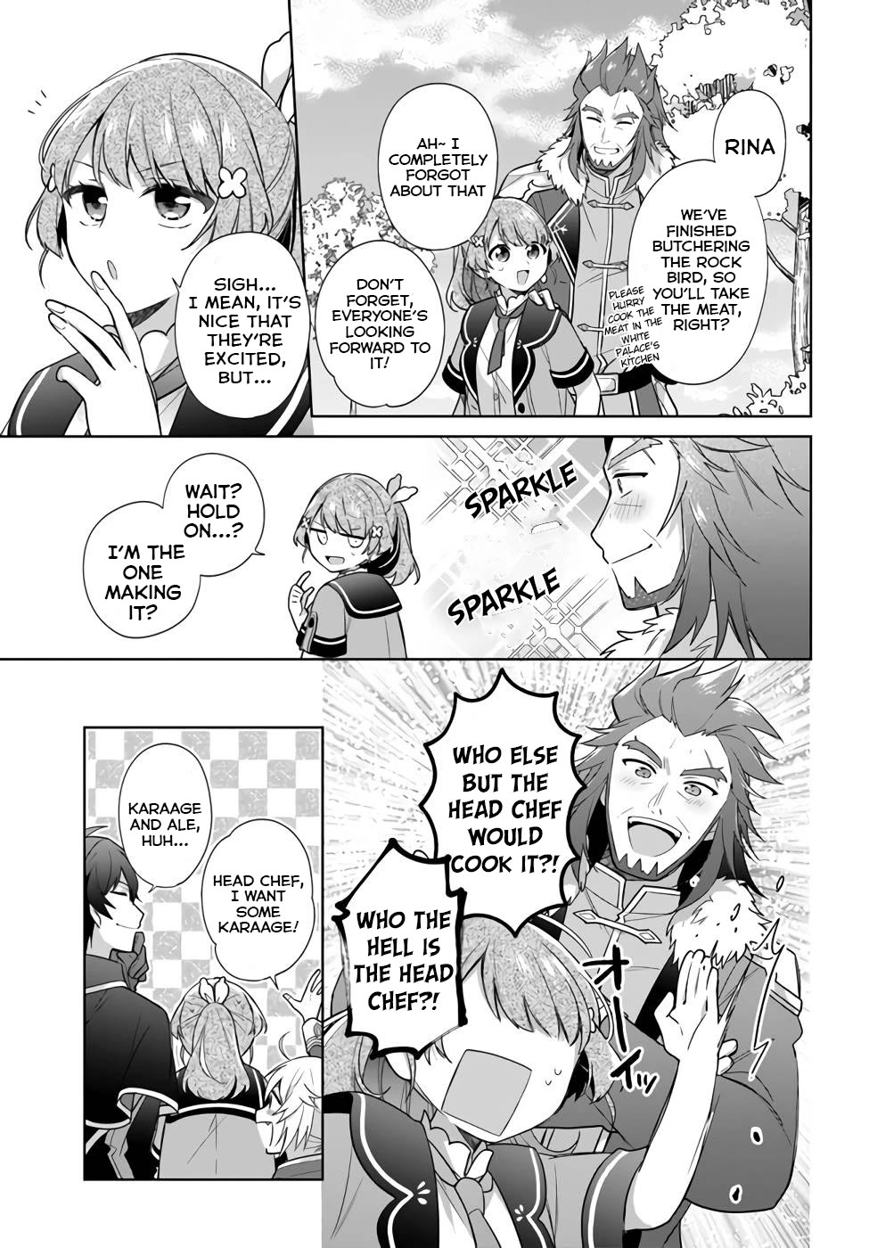 I'm Not the Saint, so I'll Just Leisurely Make Food at the Royal Palace chapter 22 page 15