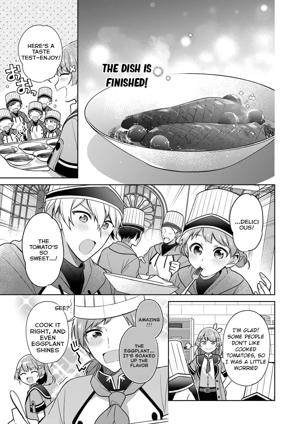 I'm Not the Saint, so I'll Just Leisurely Make Food at the Royal Palace chapter 22 page 25