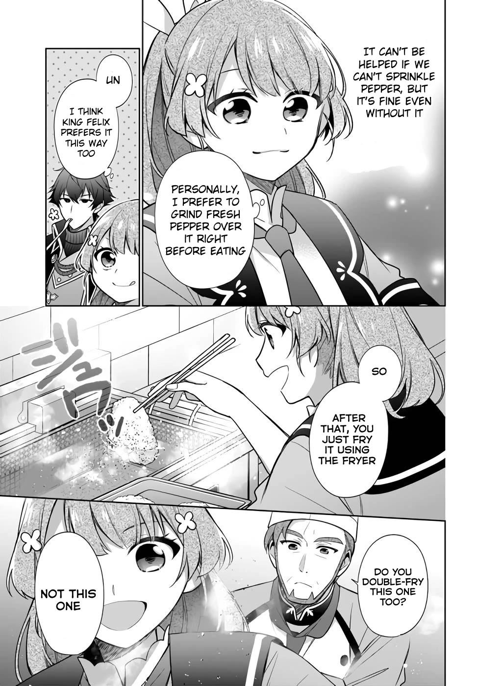 I'm Not the Saint, so I'll Just Leisurely Make Food at the Royal Palace chapter 23 page 17