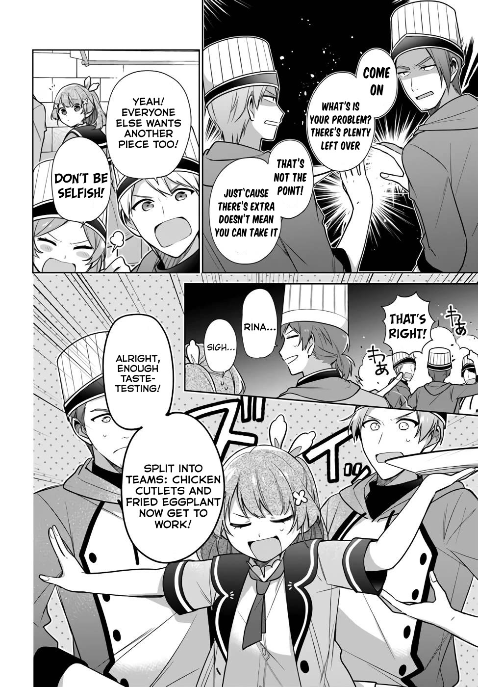 I'm Not the Saint, so I'll Just Leisurely Make Food at the Royal Palace chapter 23 page 22