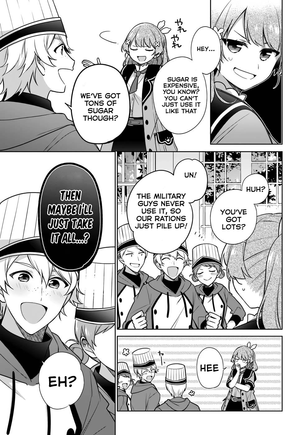 I'm Not the Saint, so I'll Just Leisurely Make Food at the Royal Palace chapter 23 page 27