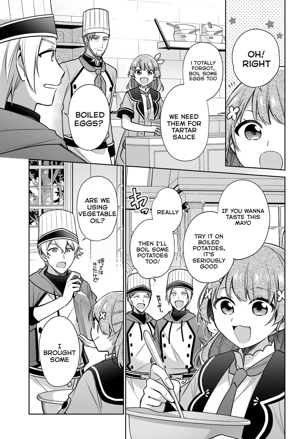 I'm Not the Saint, so I'll Just Leisurely Make Food at the Royal Palace chapter 24 page 19