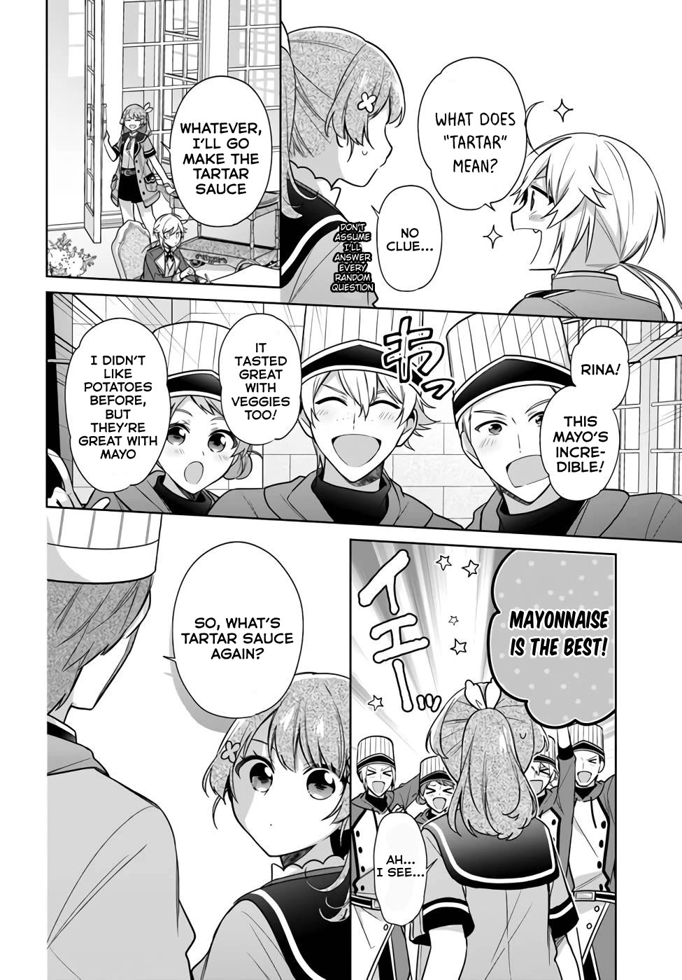 I'm Not the Saint, so I'll Just Leisurely Make Food at the Royal Palace chapter 24 page 26