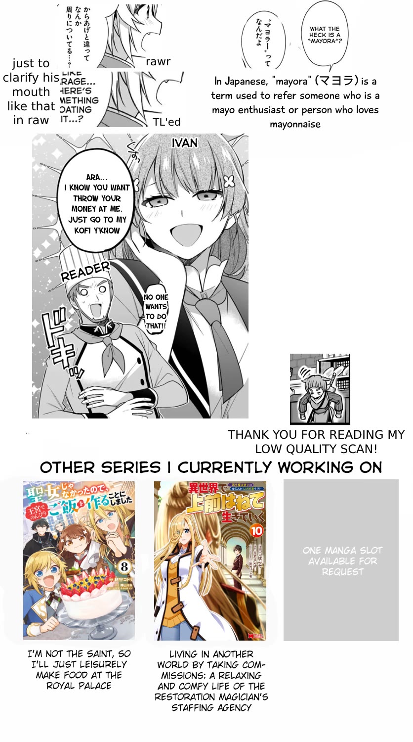 I'm Not the Saint, so I'll Just Leisurely Make Food at the Royal Palace chapter 24 page 30