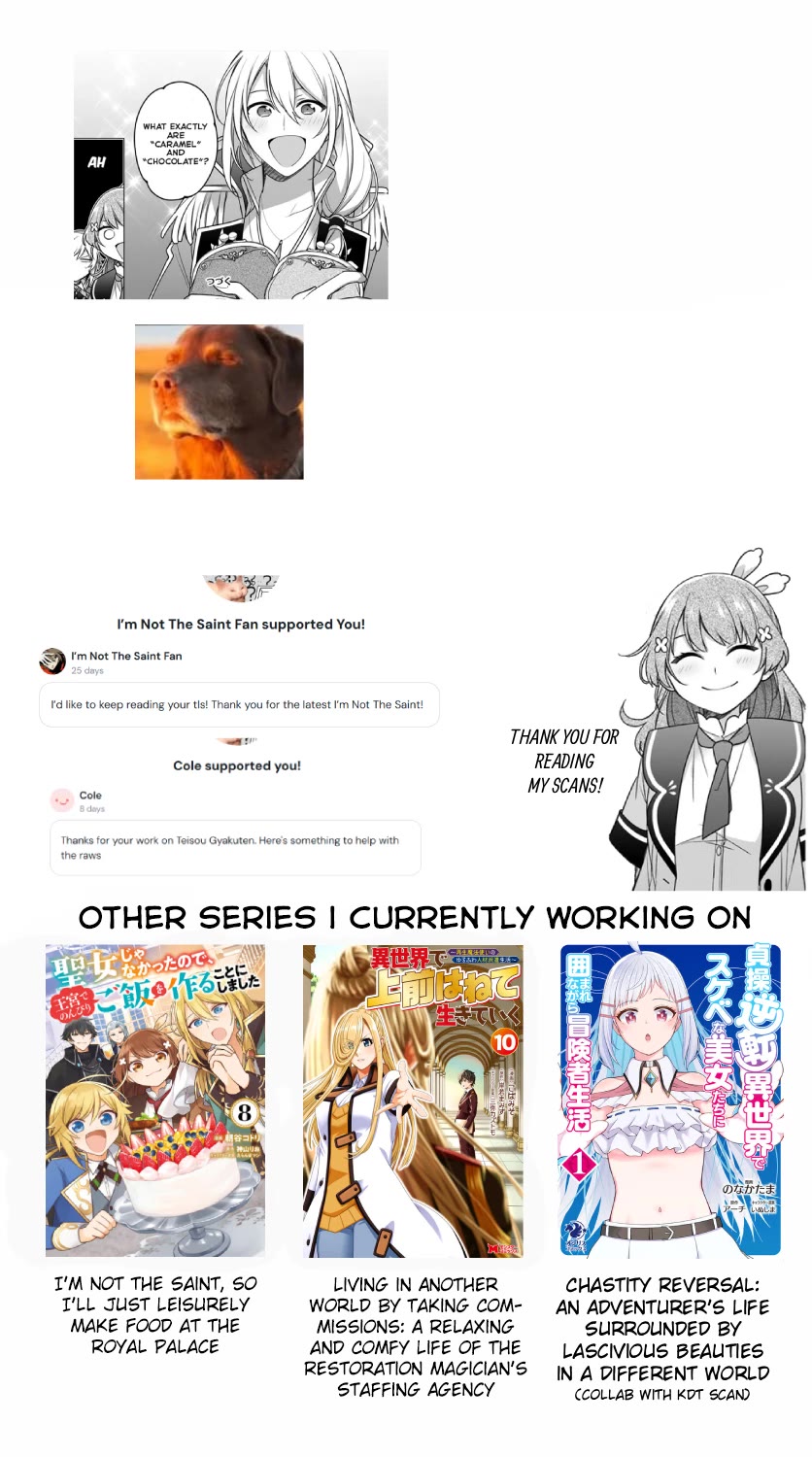 I'm Not the Saint, so I'll Just Leisurely Make Food at the Royal Palace chapter 27 page 31