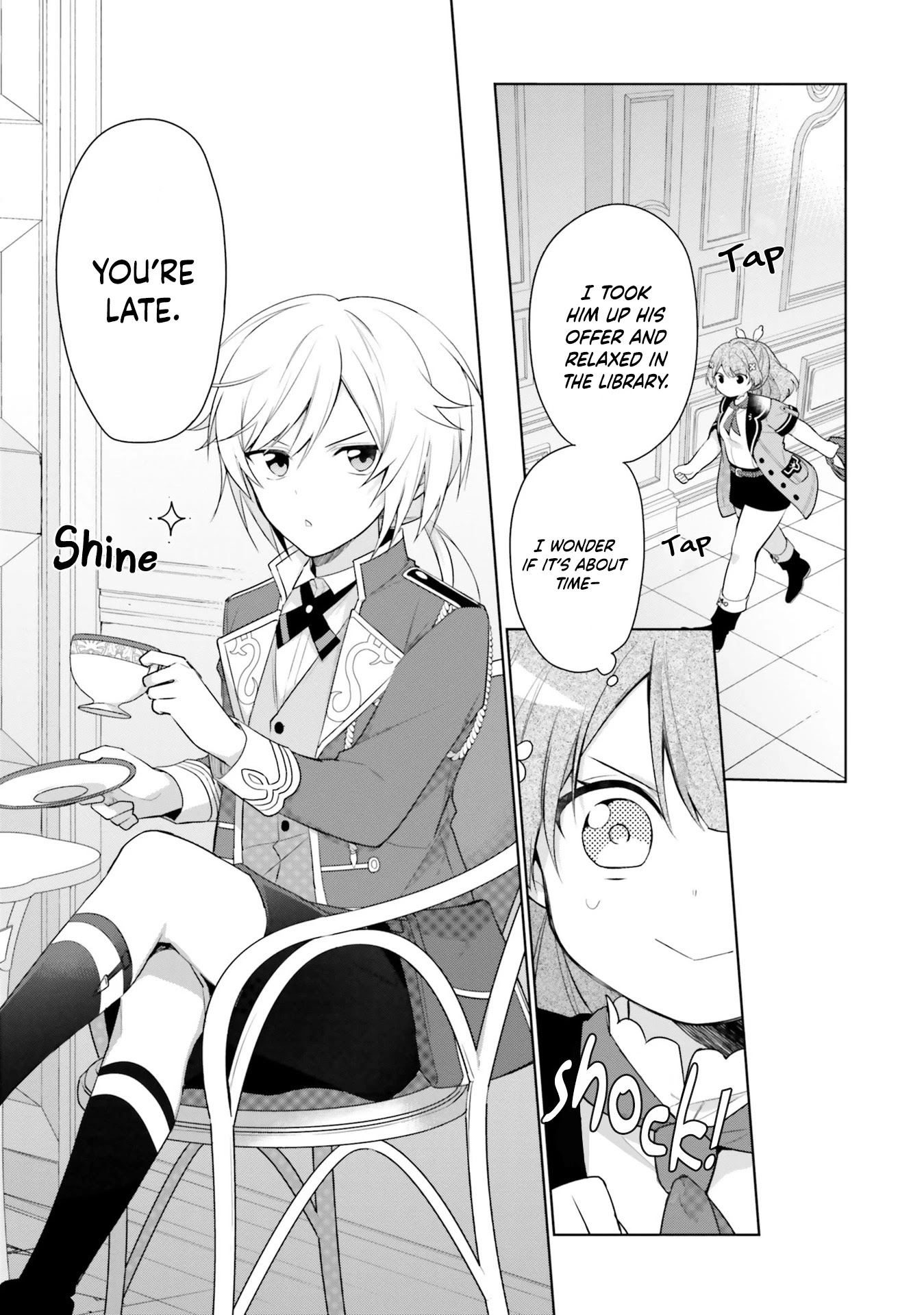 I'm Not the Saint, so I'll Just Leisurely Make Food at the Royal Palace chapter 3 page 11