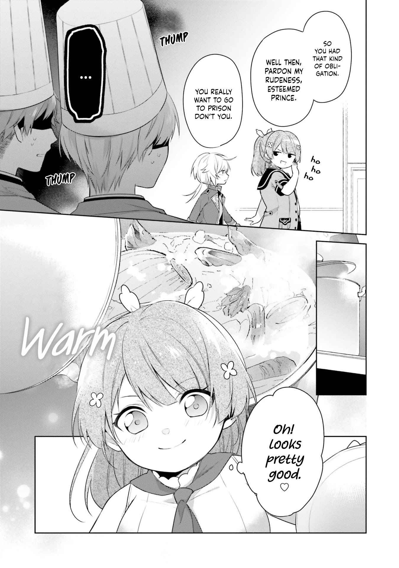 I'm Not the Saint, so I'll Just Leisurely Make Food at the Royal Palace chapter 3 page 13