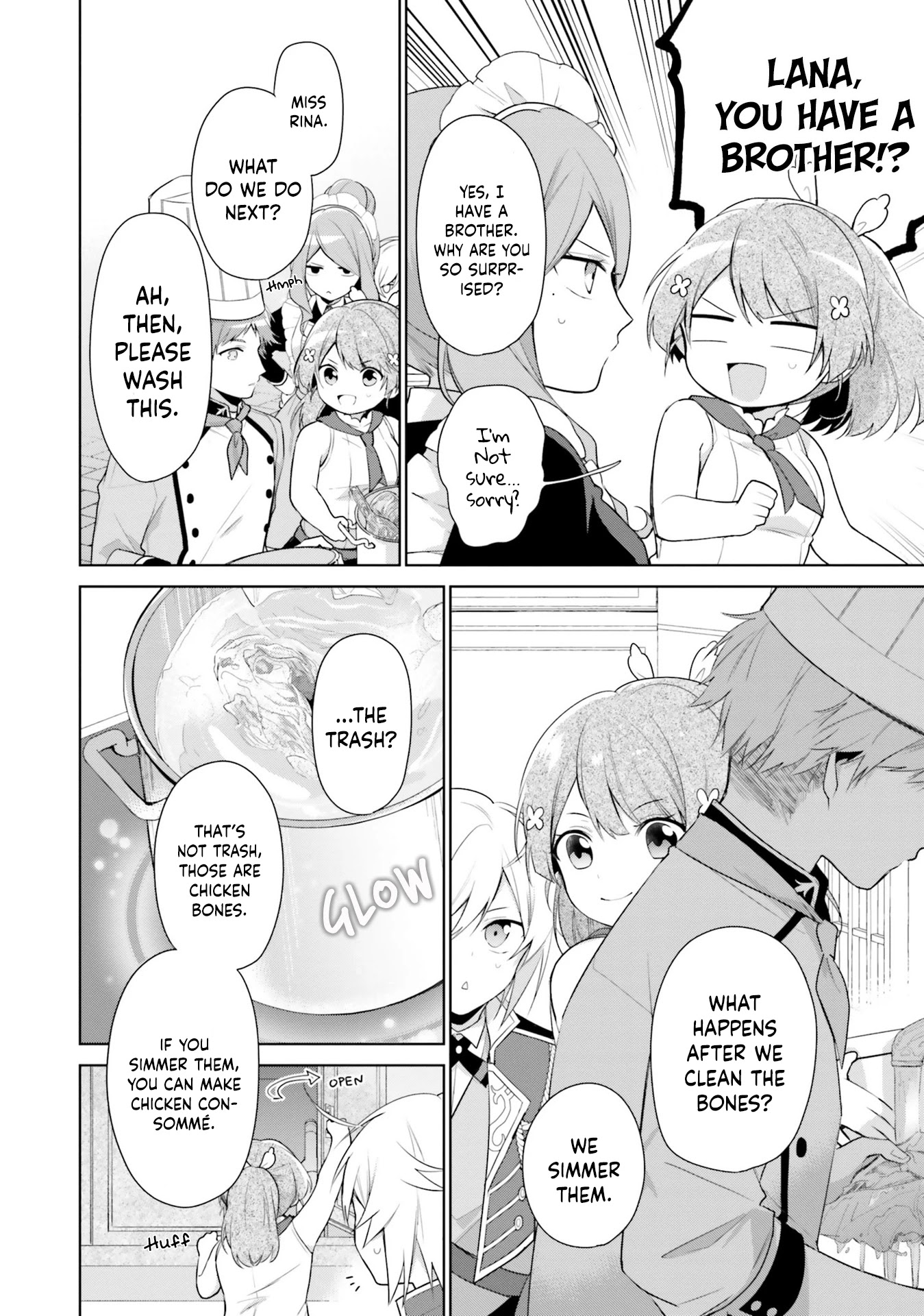 I'm Not the Saint, so I'll Just Leisurely Make Food at the Royal Palace chapter 3 page 8