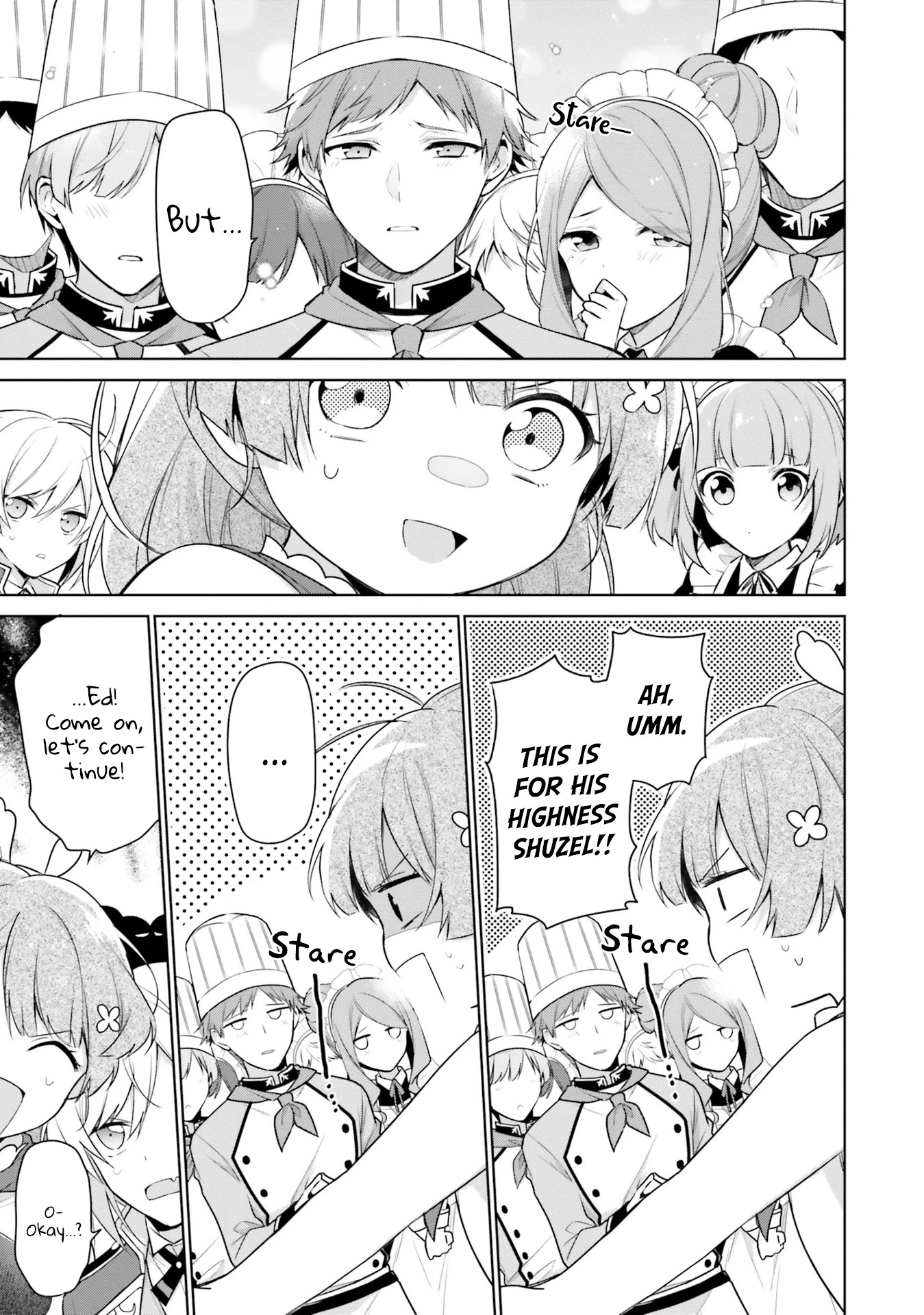 I'm Not the Saint, so I'll Just Leisurely Make Food at the Royal Palace chapter 4 page 11