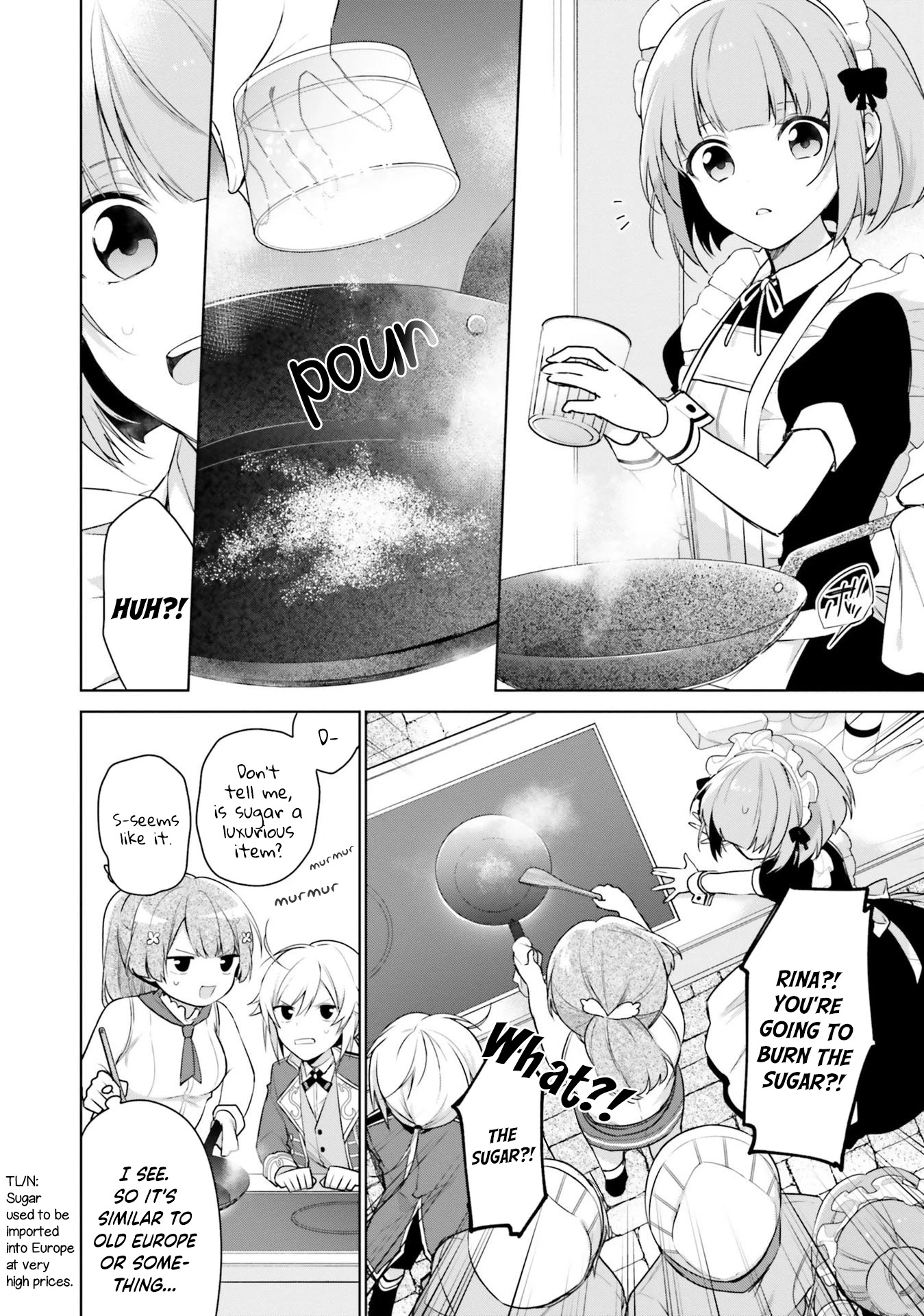 I'm Not the Saint, so I'll Just Leisurely Make Food at the Royal Palace chapter 4 page 12