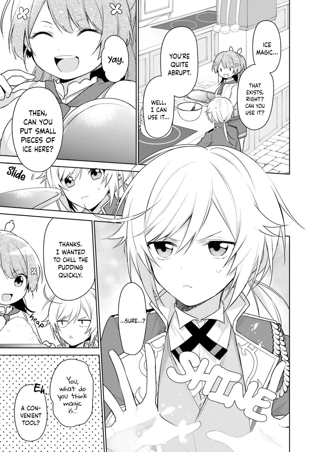 I'm Not the Saint, so I'll Just Leisurely Make Food at the Royal Palace chapter 4 page 15