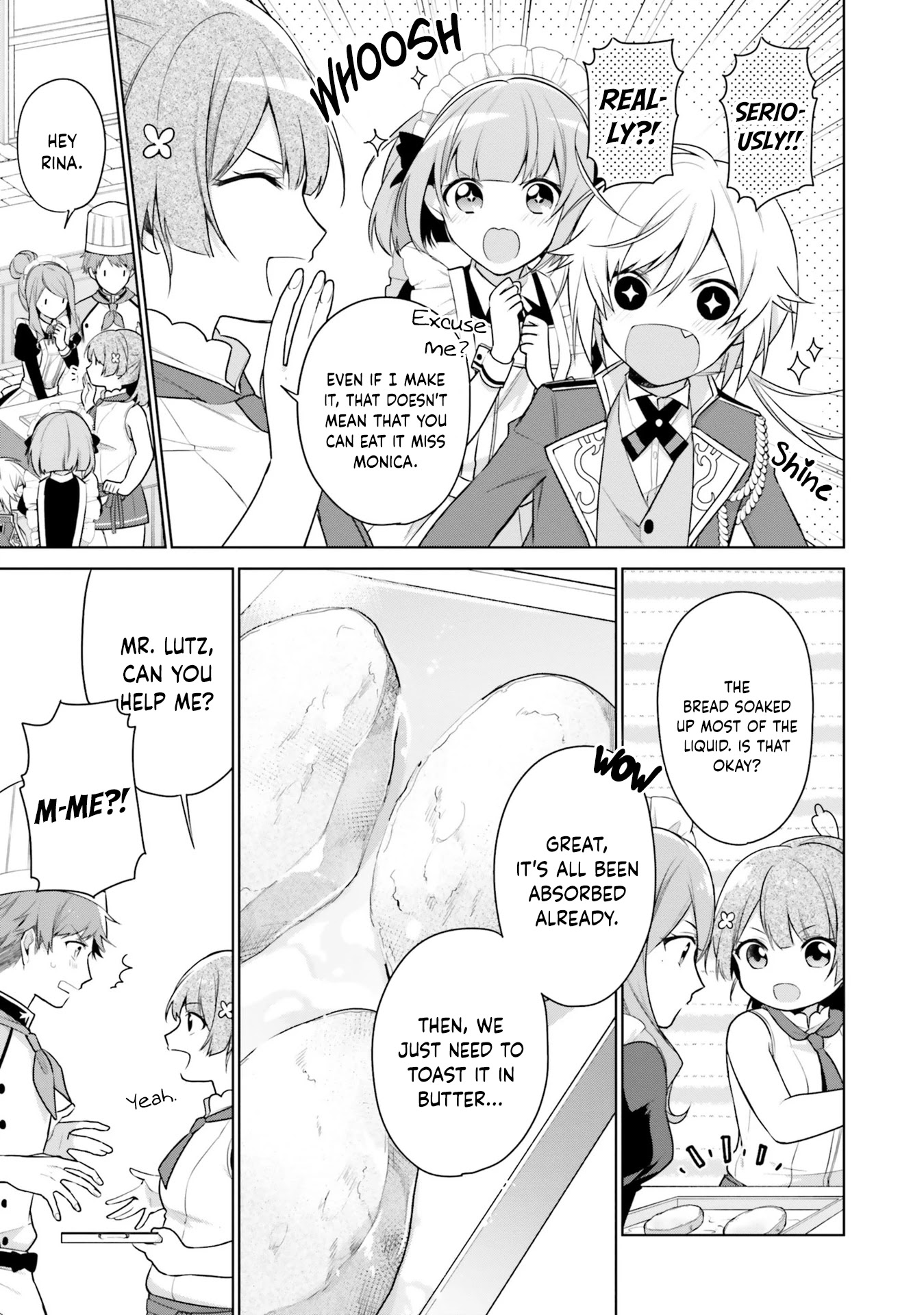 I'm Not the Saint, so I'll Just Leisurely Make Food at the Royal Palace chapter 4 page 17