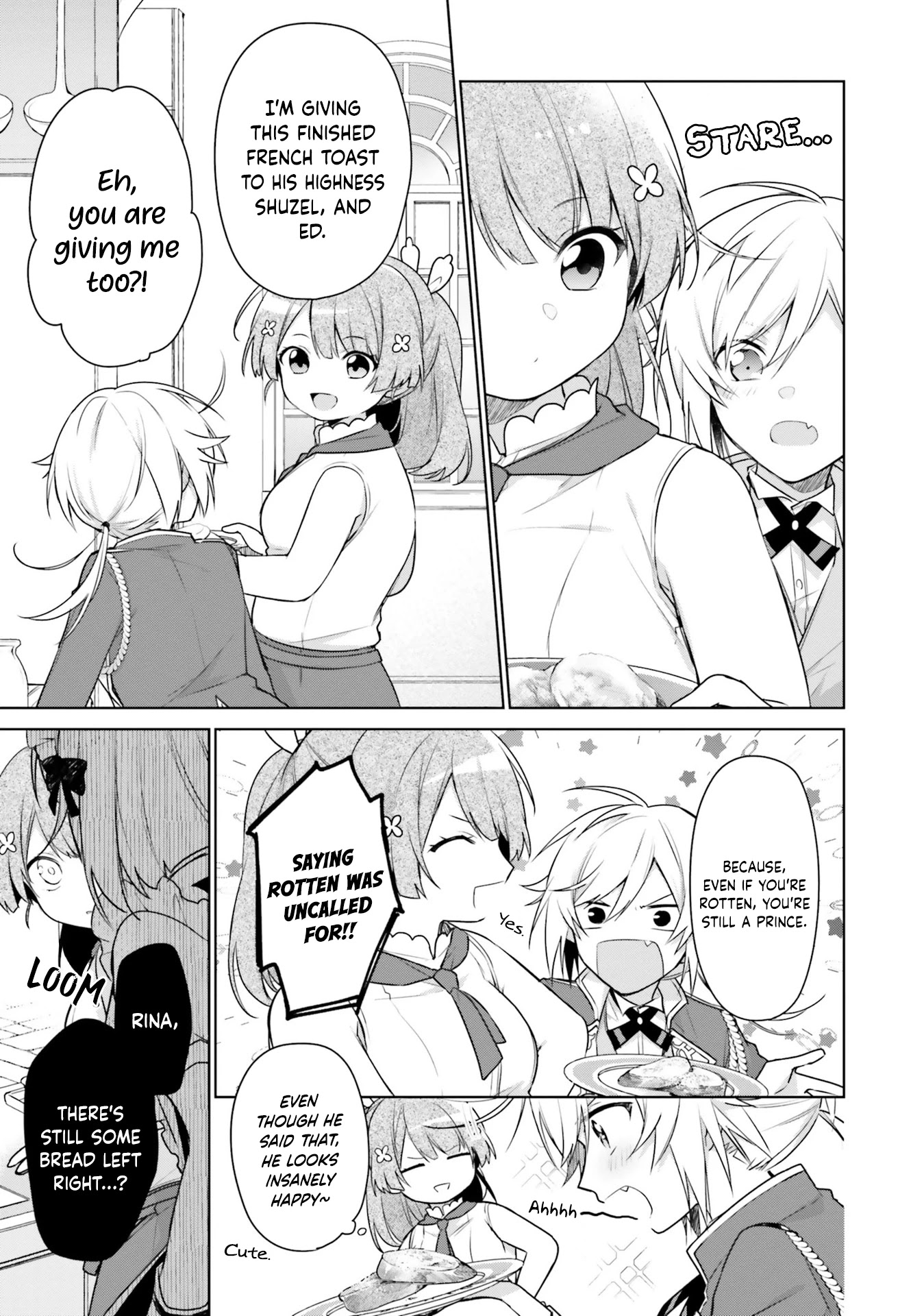 I'm Not the Saint, so I'll Just Leisurely Make Food at the Royal Palace chapter 4 page 21