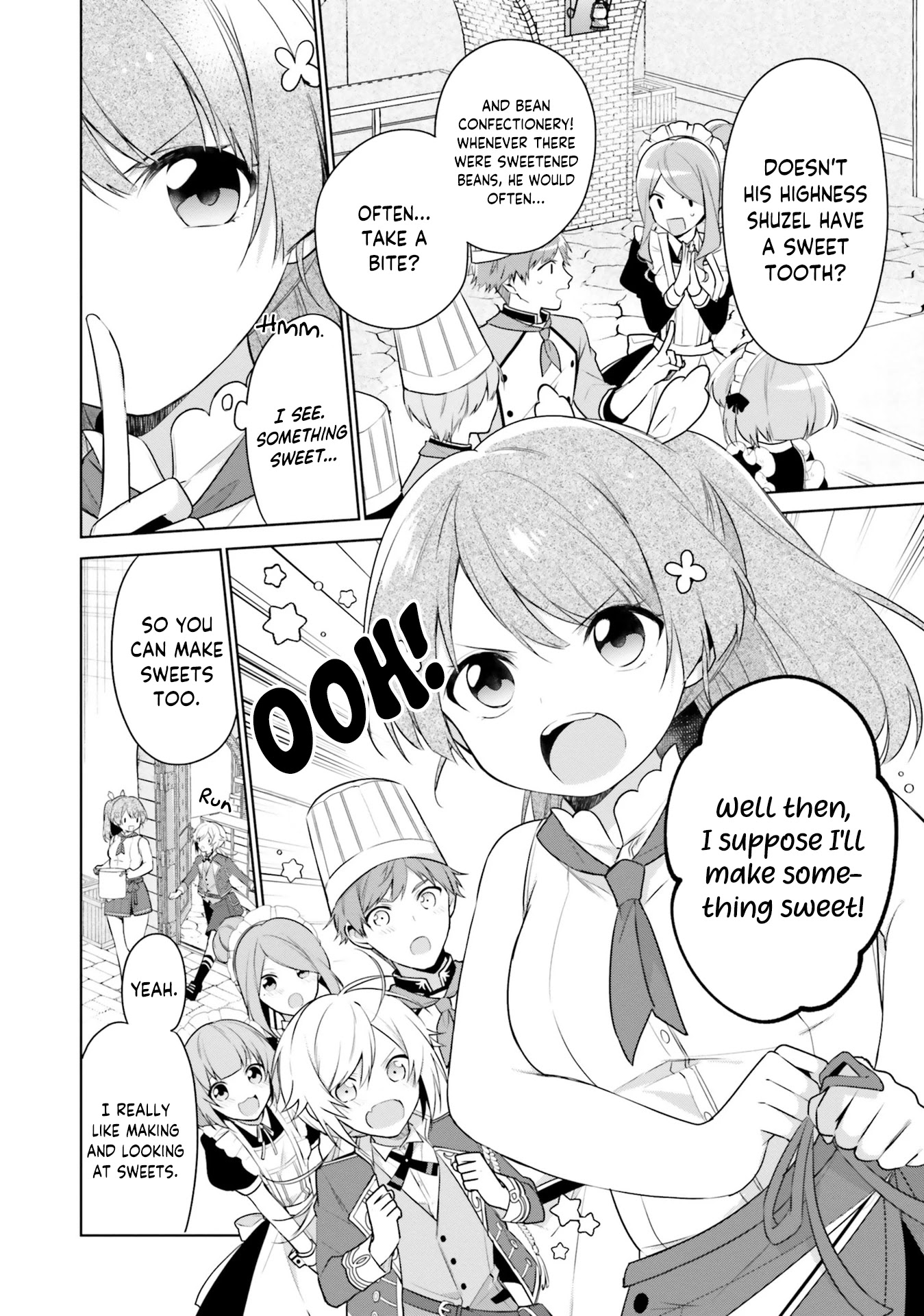 I'm Not the Saint, so I'll Just Leisurely Make Food at the Royal Palace chapter 4 page 6