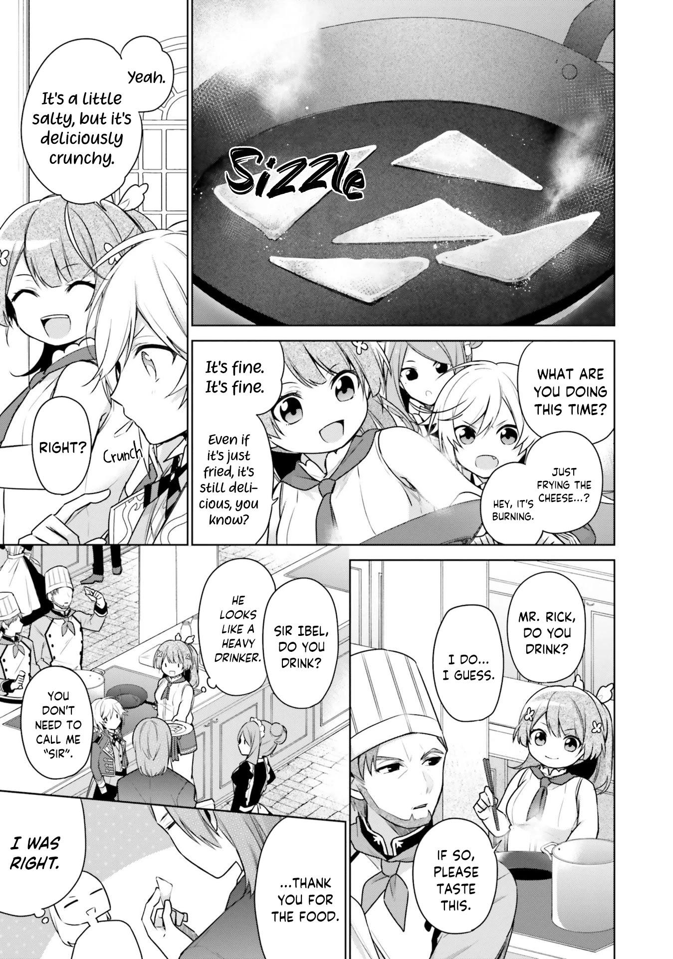 I'm Not the Saint, so I'll Just Leisurely Make Food at the Royal Palace chapter 5 page 9