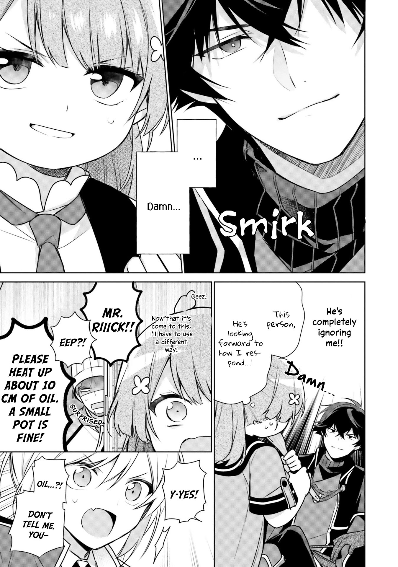 I'm Not the Saint, so I'll Just Leisurely Make Food at the Royal Palace chapter 7 page 21