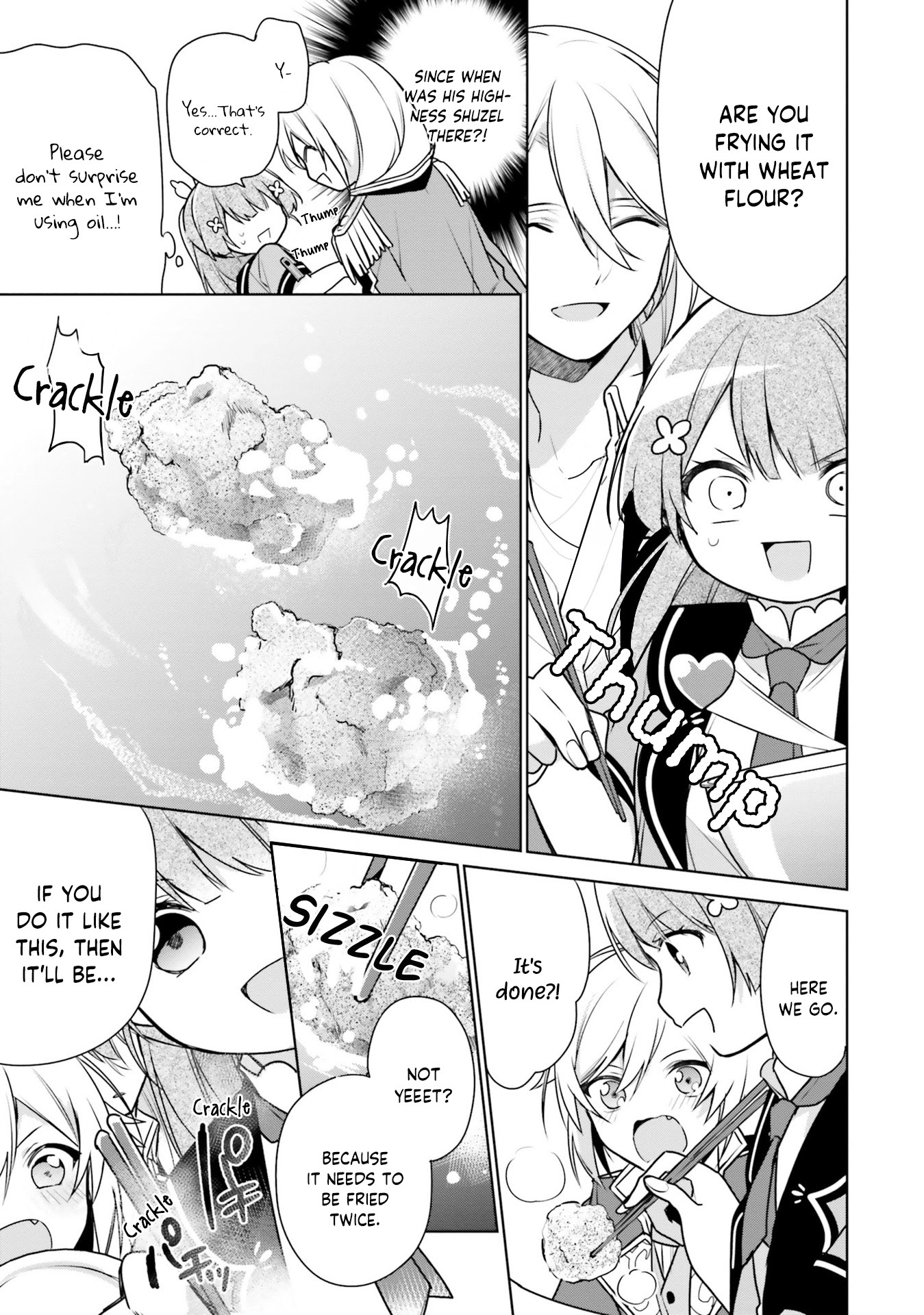 I'm Not the Saint, so I'll Just Leisurely Make Food at the Royal Palace chapter 7 page 25