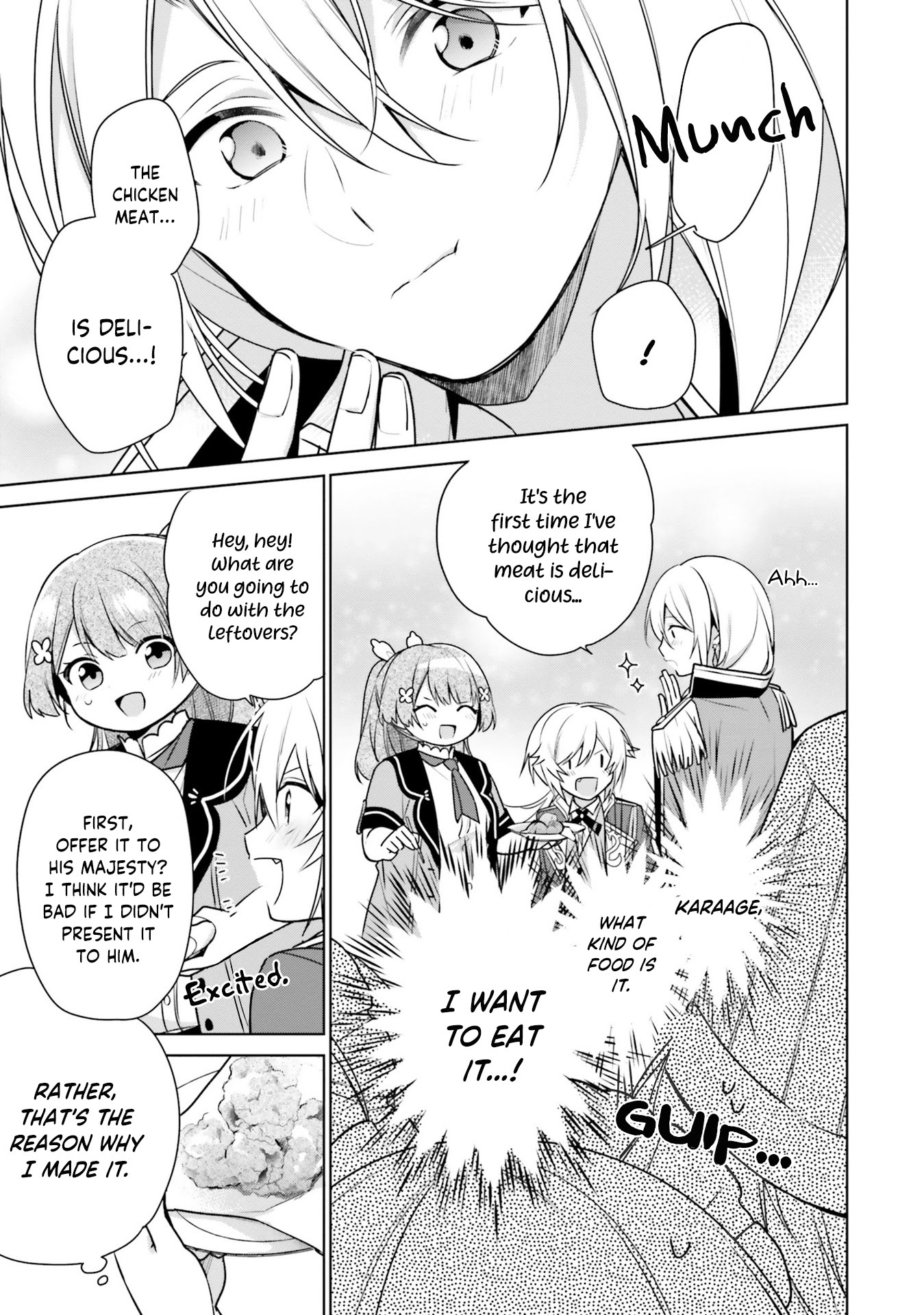 I'm Not the Saint, so I'll Just Leisurely Make Food at the Royal Palace chapter 7 page 29