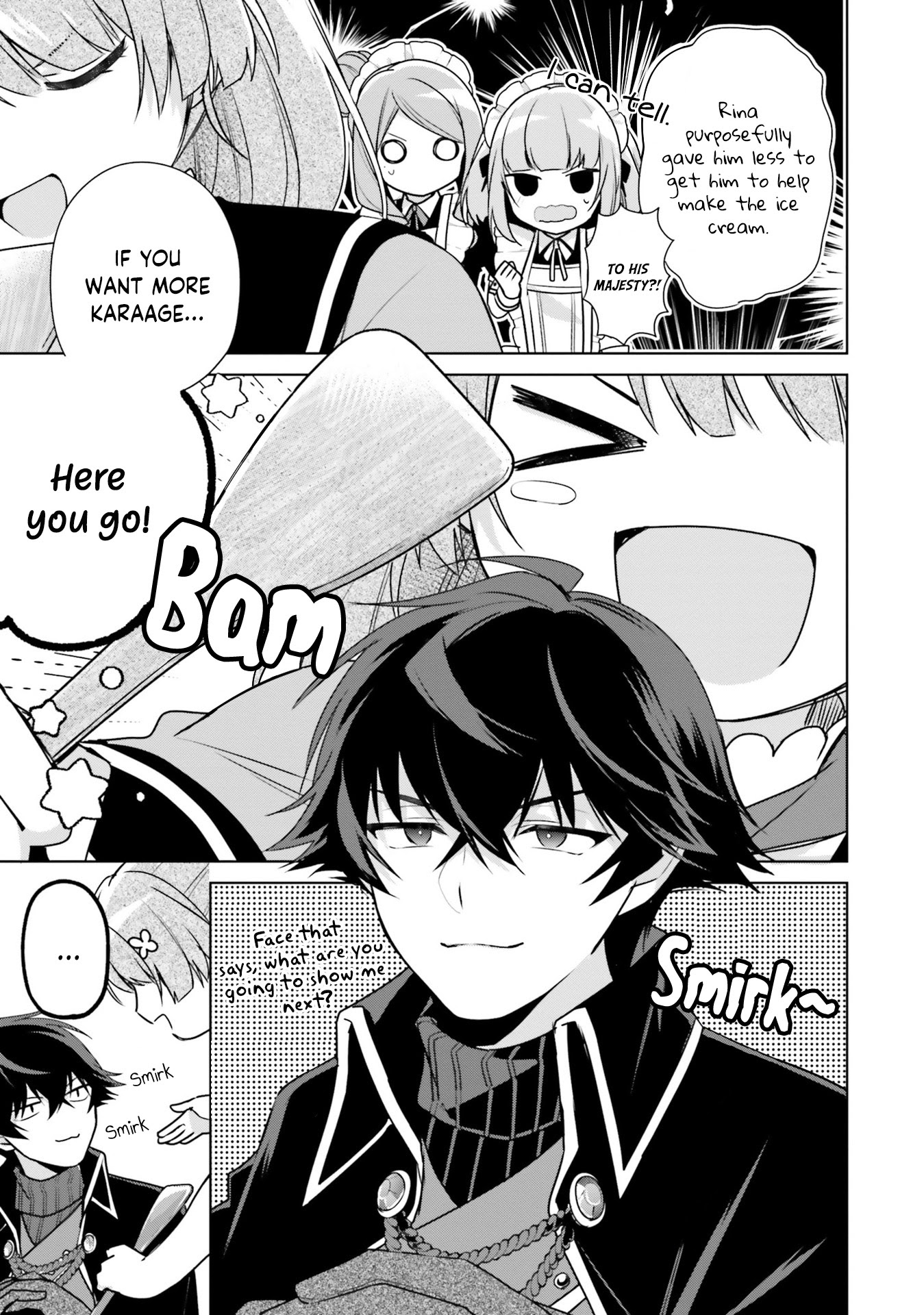 I'm Not the Saint, so I'll Just Leisurely Make Food at the Royal Palace chapter 7 page 33