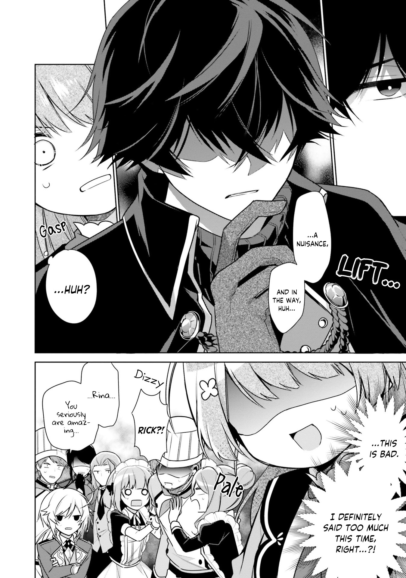 I'm Not the Saint, so I'll Just Leisurely Make Food at the Royal Palace chapter 7 page 36