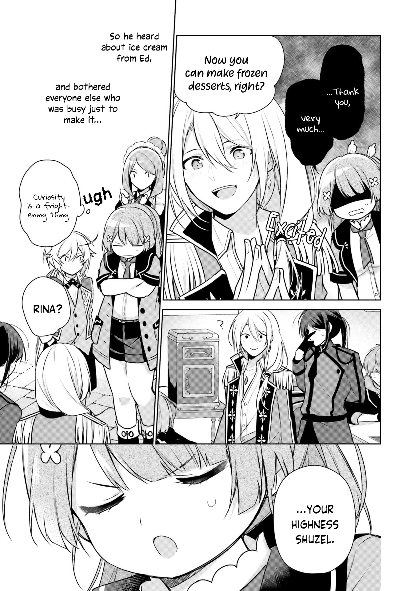 I'm Not the Saint, so I'll Just Leisurely Make Food at the Royal Palace chapter 7 page 5