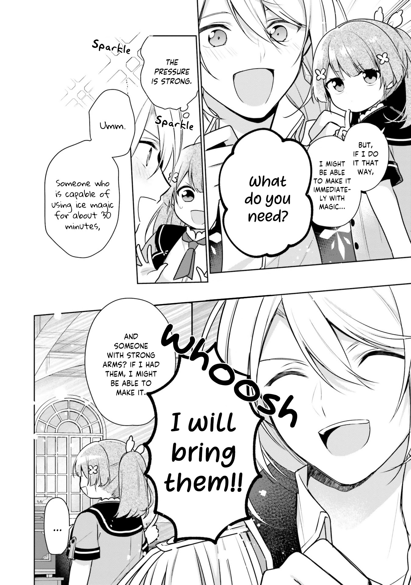 I'm Not the Saint, so I'll Just Leisurely Make Food at the Royal Palace chapter 7 page 8