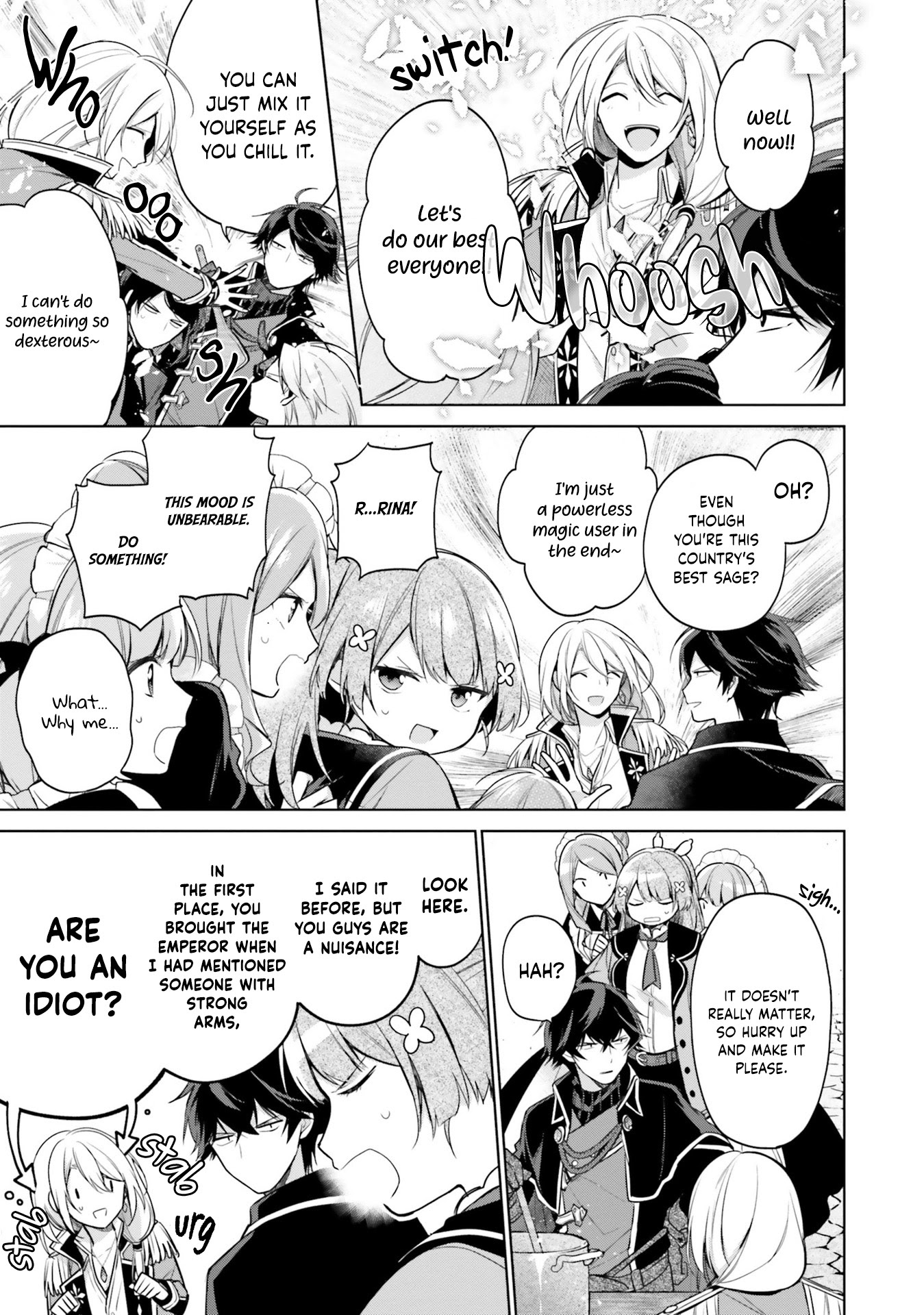 I'm Not the Saint, so I'll Just Leisurely Make Food at the Royal Palace chapter 8 page 11