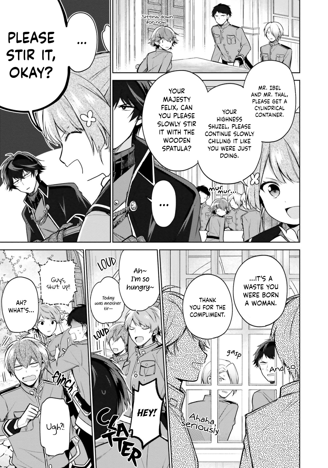 I'm Not the Saint, so I'll Just Leisurely Make Food at the Royal Palace chapter 8 page 13