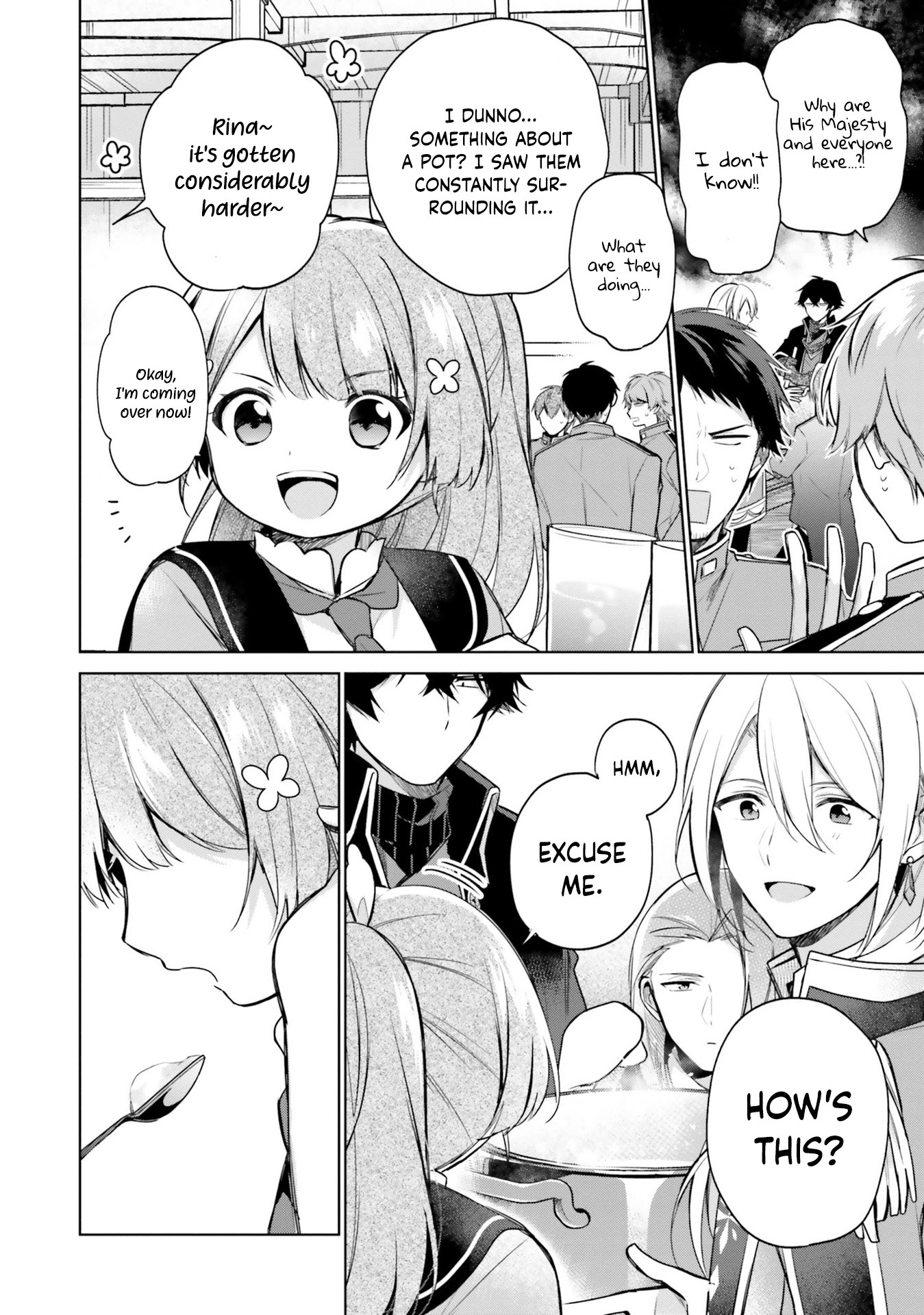 I'm Not the Saint, so I'll Just Leisurely Make Food at the Royal Palace chapter 8 page 14