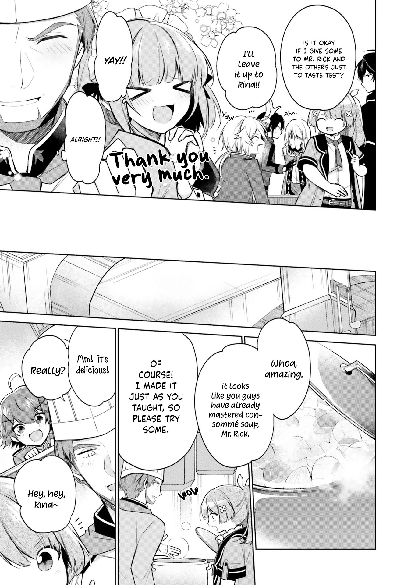 I'm Not the Saint, so I'll Just Leisurely Make Food at the Royal Palace chapter 8 page 17