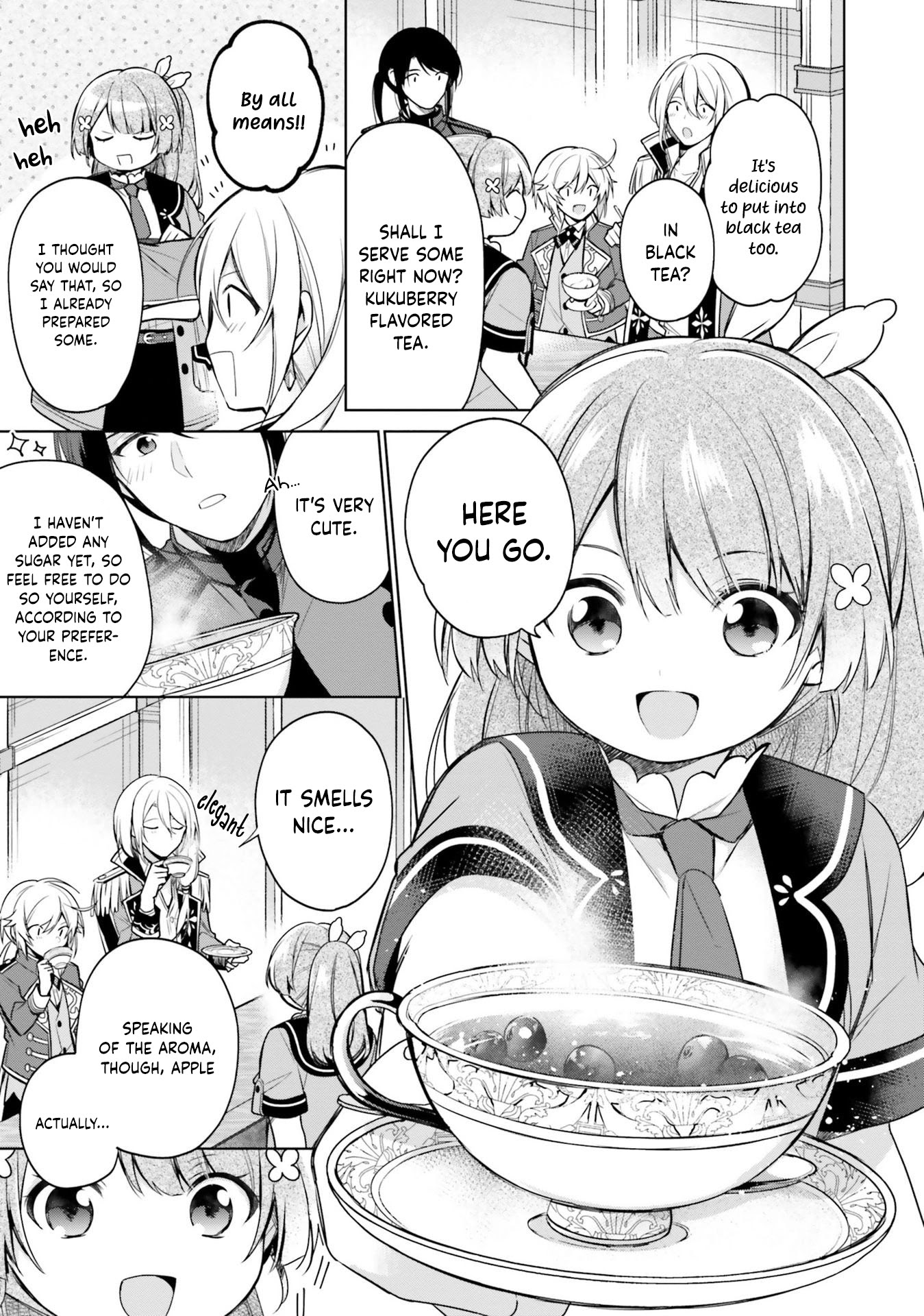 I'm Not the Saint, so I'll Just Leisurely Make Food at the Royal Palace chapter 8 page 21