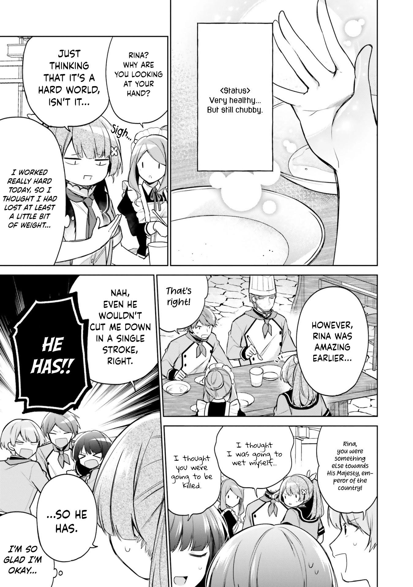 I'm Not the Saint, so I'll Just Leisurely Make Food at the Royal Palace chapter 8 page 23