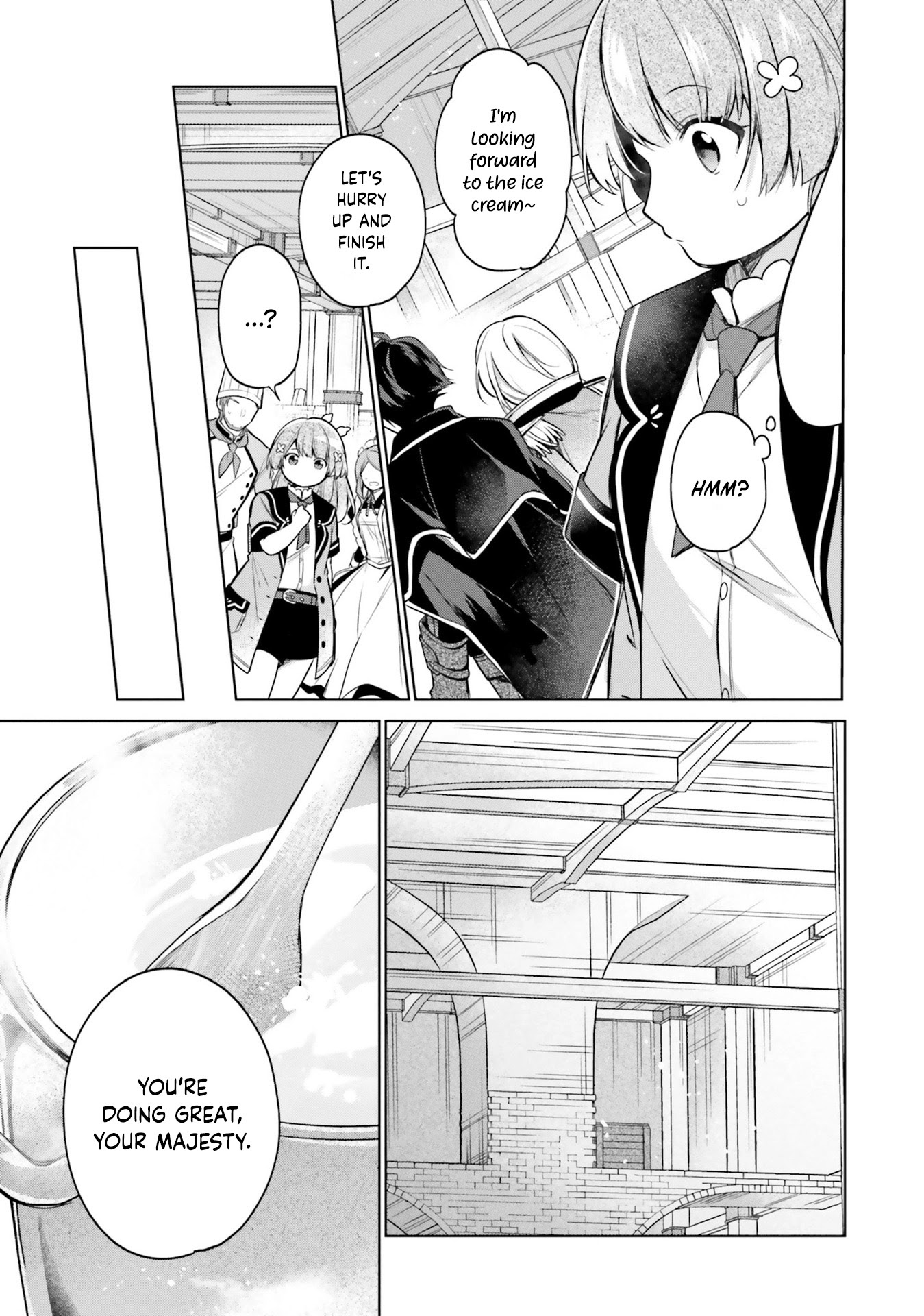 I'm Not the Saint, so I'll Just Leisurely Make Food at the Royal Palace chapter 8 page 9