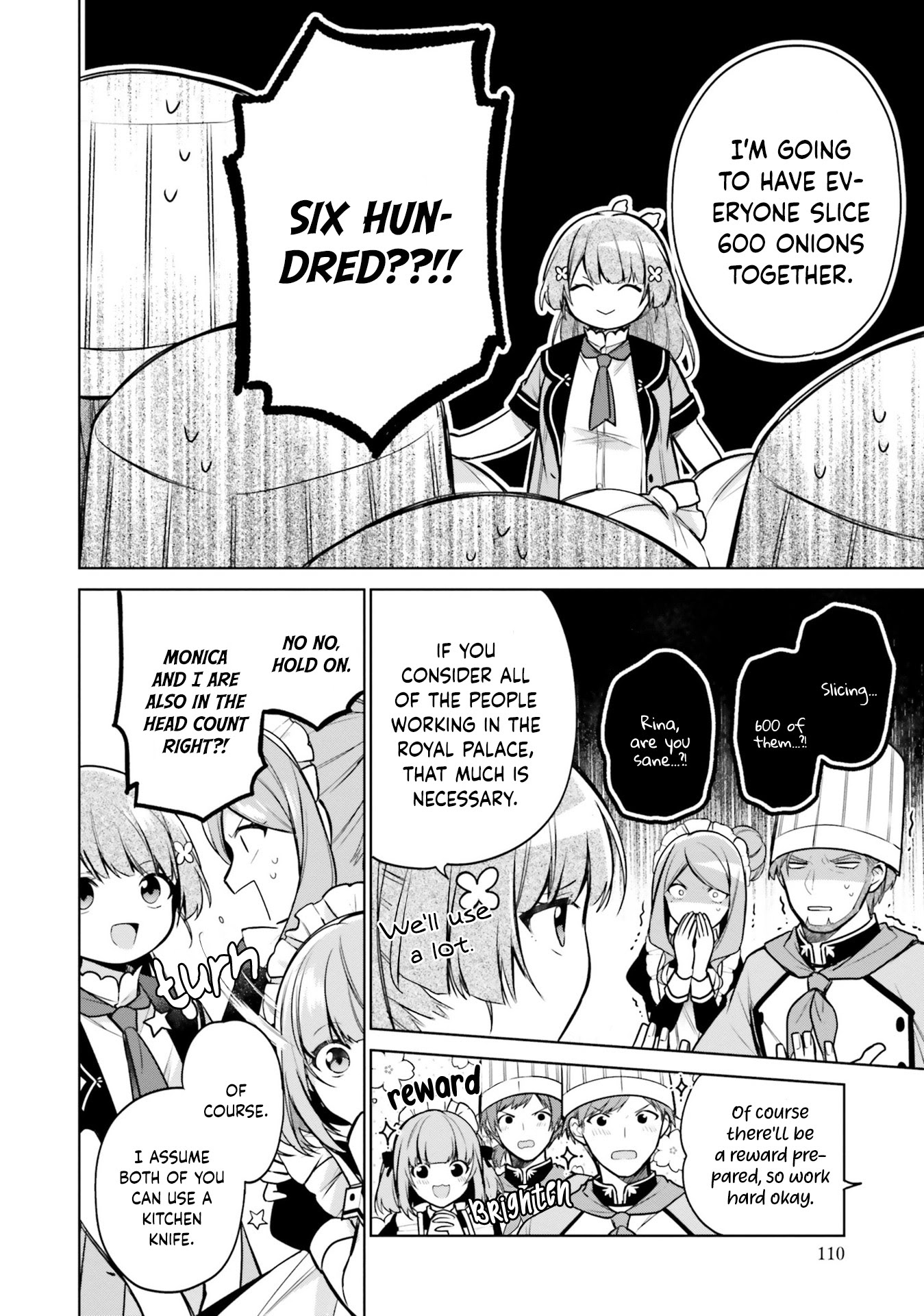 I'm Not the Saint, so I'll Just Leisurely Make Food at the Royal Palace chapter 9 page 10