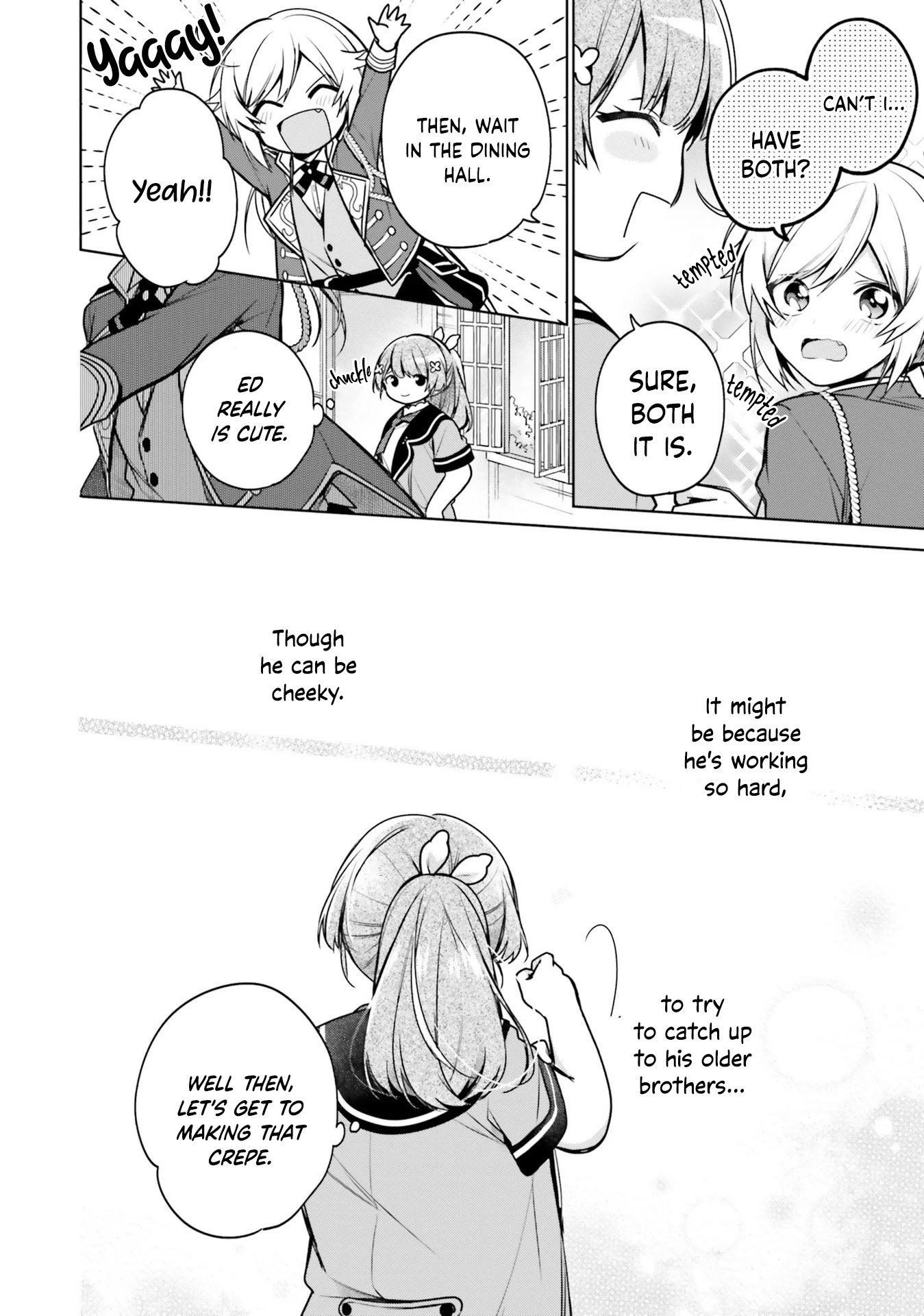 I'm Not the Saint, so I'll Just Leisurely Make Food at the Royal Palace chapter 9 page 16