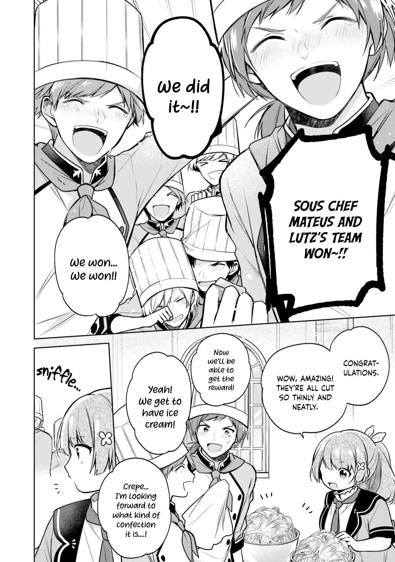 I'm Not the Saint, so I'll Just Leisurely Make Food at the Royal Palace chapter 9 page 18