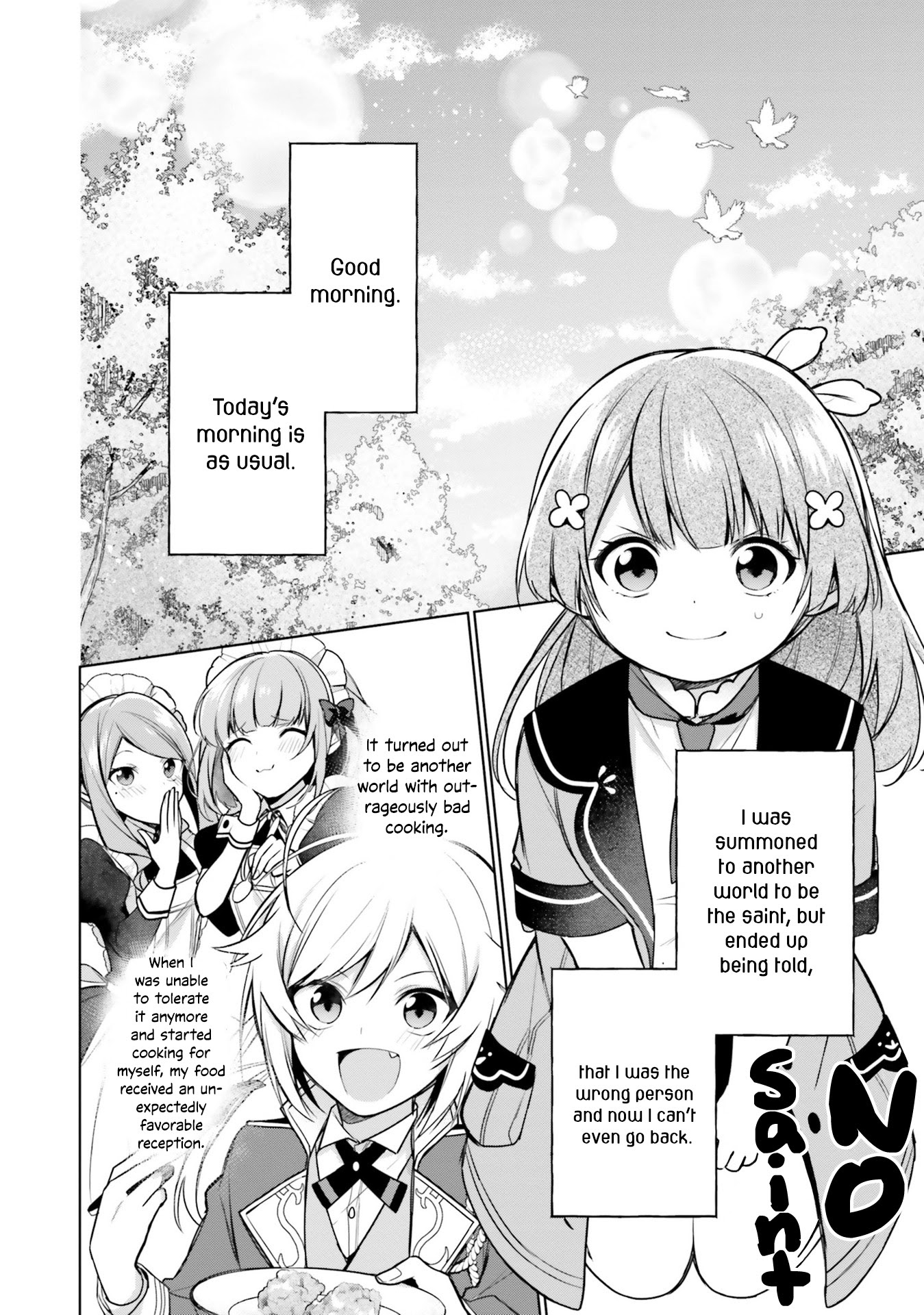 I'm Not the Saint, so I'll Just Leisurely Make Food at the Royal Palace chapter 9 page 2