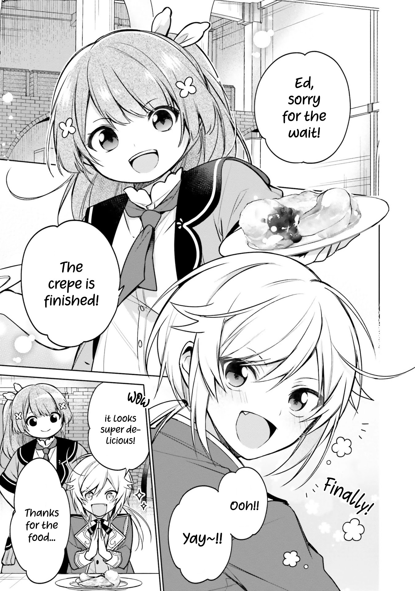 I'm Not the Saint, so I'll Just Leisurely Make Food at the Royal Palace chapter 9 page 21