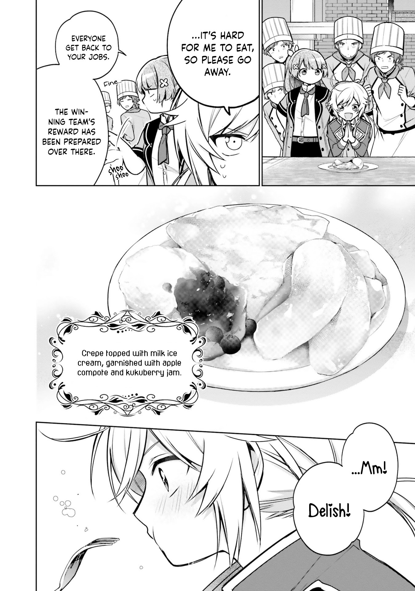 I'm Not the Saint, so I'll Just Leisurely Make Food at the Royal Palace chapter 9 page 22