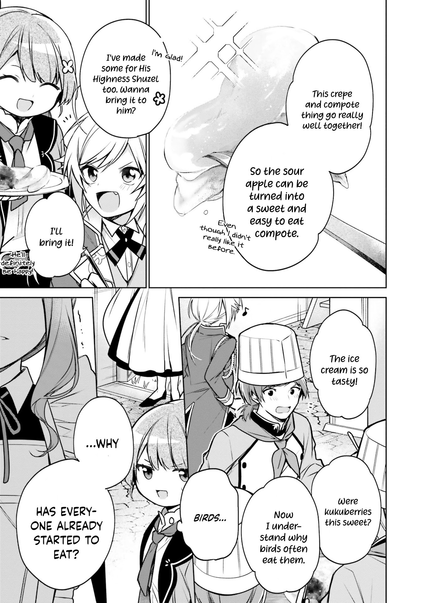 I'm Not the Saint, so I'll Just Leisurely Make Food at the Royal Palace chapter 9 page 23